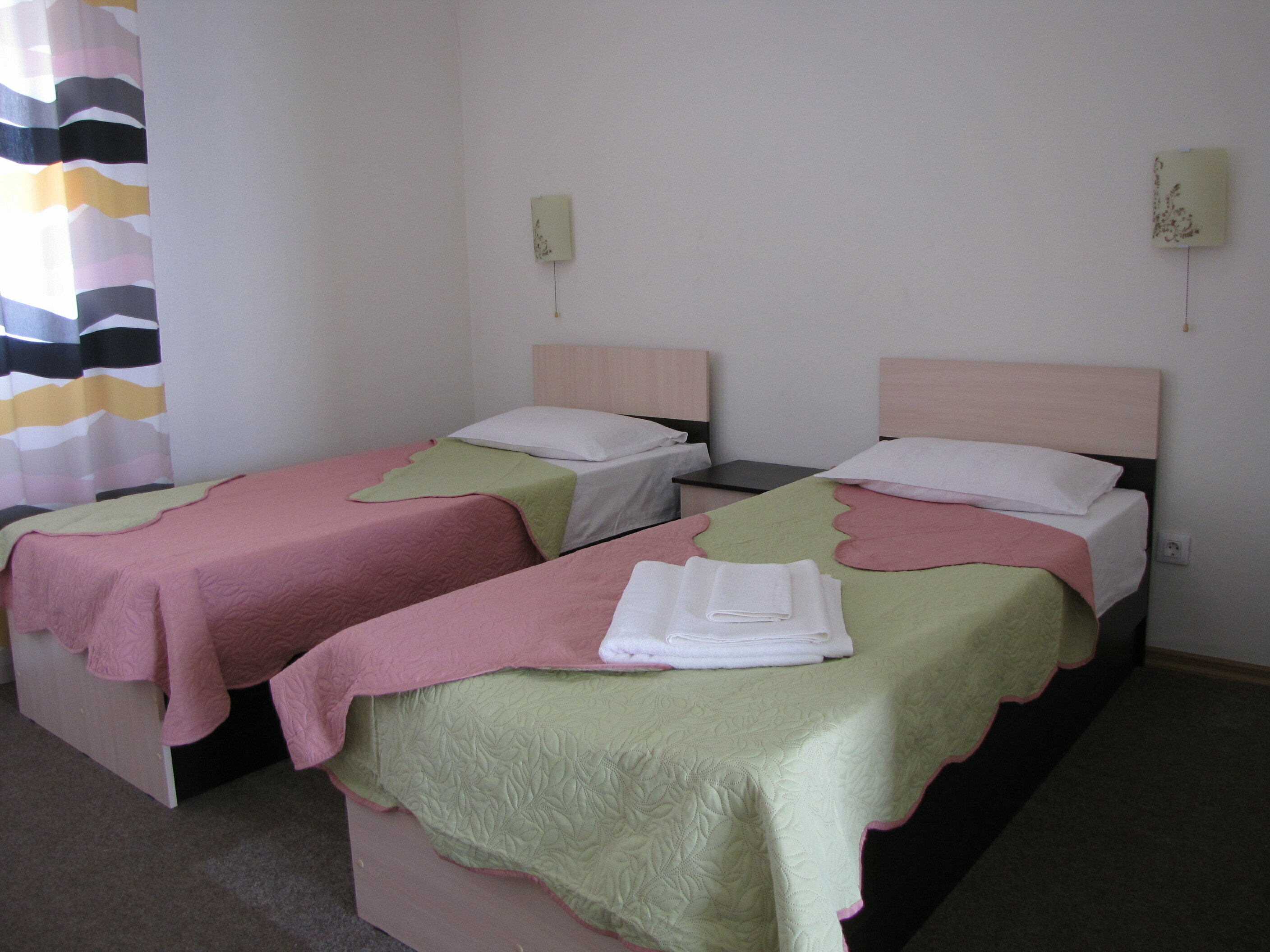 Двухместный номер с 2 отдельными кроватями и балконом