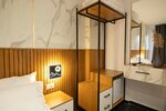 Стандартный двухместный номер с 1 двуспальной кроватью в Aglon Twin's Hotel