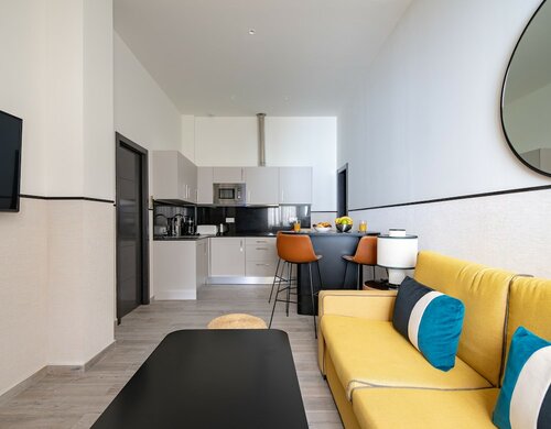 Студия базового типа, 2 односпальные кровати (patio andaluz) в Slow Suites Setas