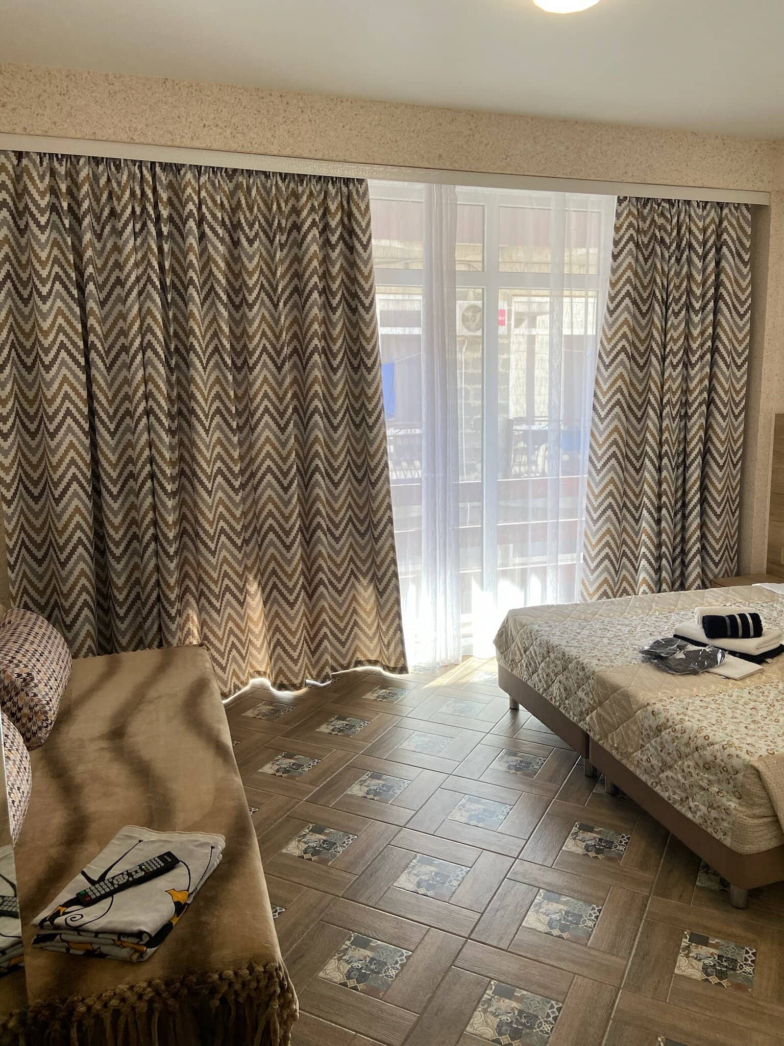 Четырехместный номер с балконом