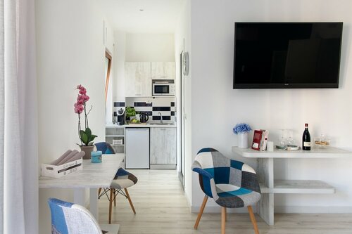 Двухместный номер «Делюкс» с 1 двуспальной кроватью в Les Suites des Tout le Monde