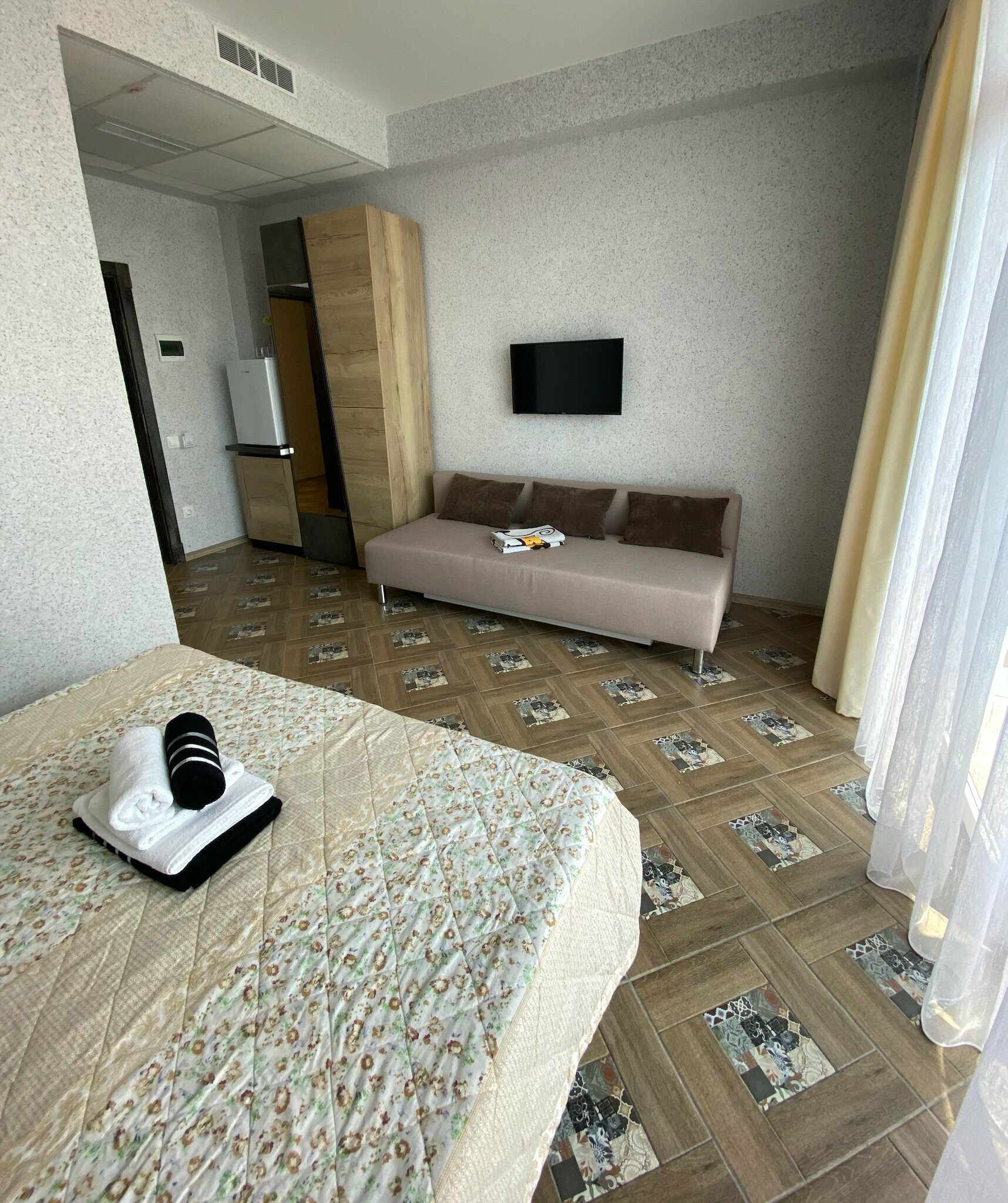 Четырехместный номер с балконом