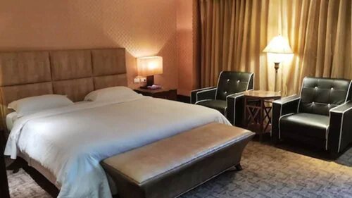 Двухместный бизнес-номер с 1 двуспальной кроватью в Kai Wei Boutique Hotel