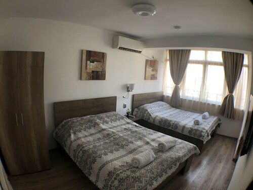 Апартаменты «Комфорт», 1 спальня, для некурящих, вид на город в Samuil Apartments