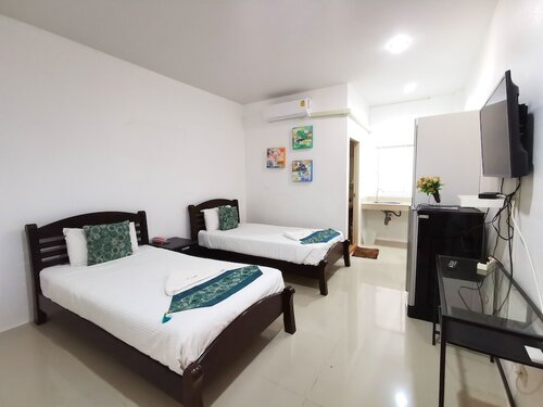 Стандартный двухместный номер с 2 односпальными кроватями в Phet Cha-am Plaza & Resort