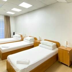 Кровать в 5-местном общем номере в Smart Hotel КДО Петрозаводск