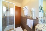 Апартаменты «Комфорт», терраса, частичный вид на море в Hotel Sirio
