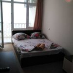 Комната стандарт с 1 двуспальной кроватью, балконом и видом на море в Ариода