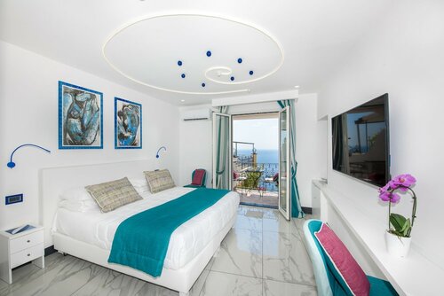 Представительский номер, вид на море в Positano Art Hotel Pasitea