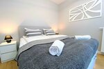 Апартаменты «Премиум», 1 спальня, балкон, вид на сад в ErApartments Premium Browary