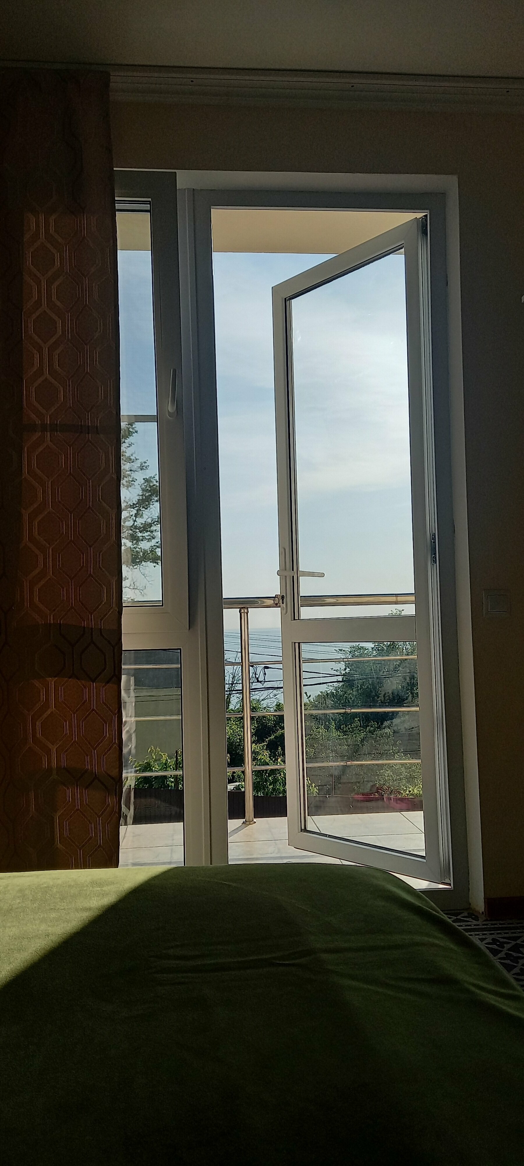 Двухместный номер с 1 кроватью и видом на море