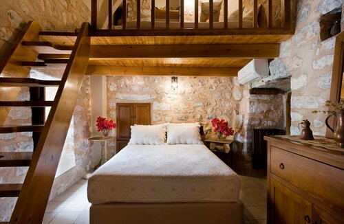 Дизайнерский коттедж, терраса (Milos) в Arapakis Historic Castle