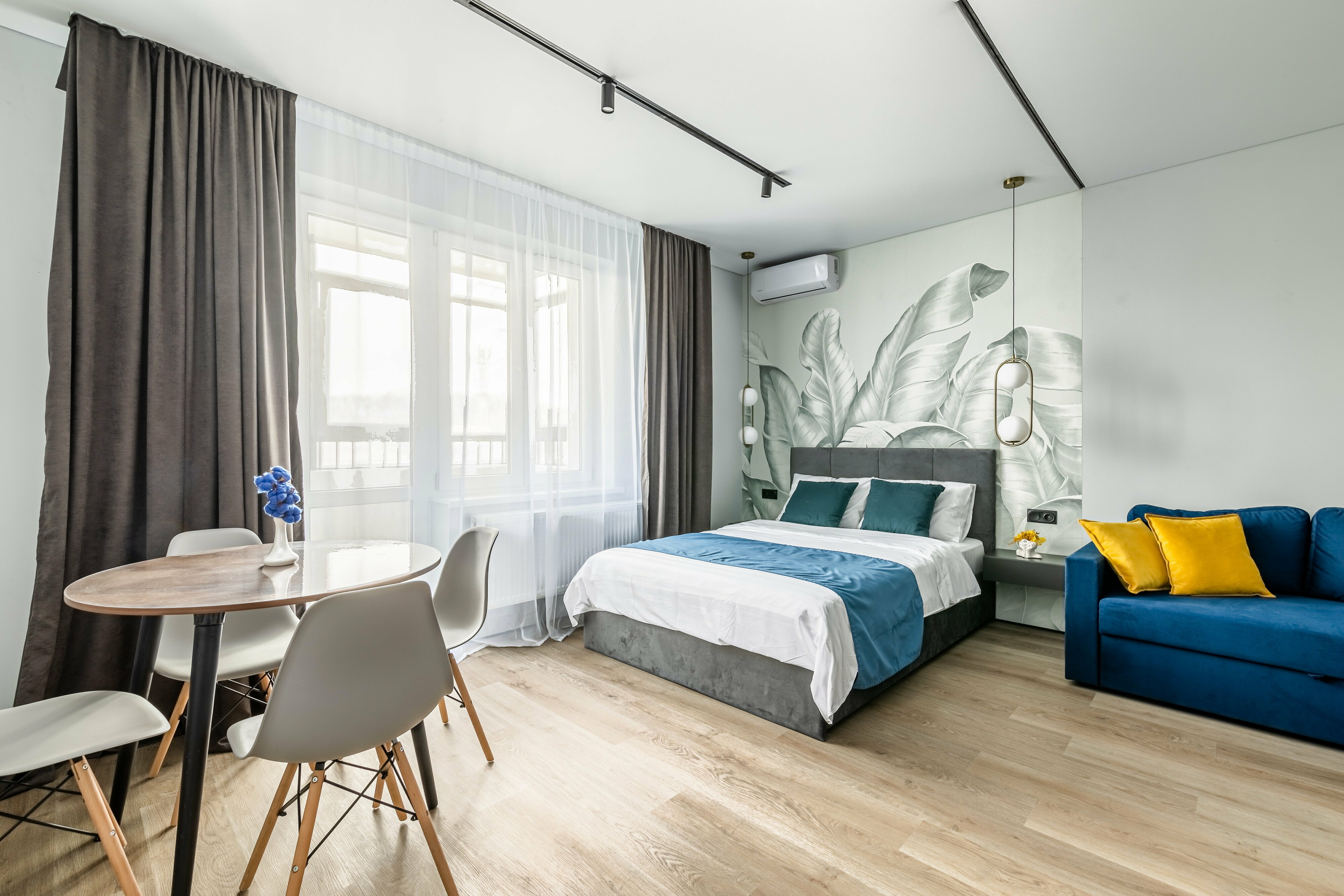 Номер-студия с гидромассажной ванной