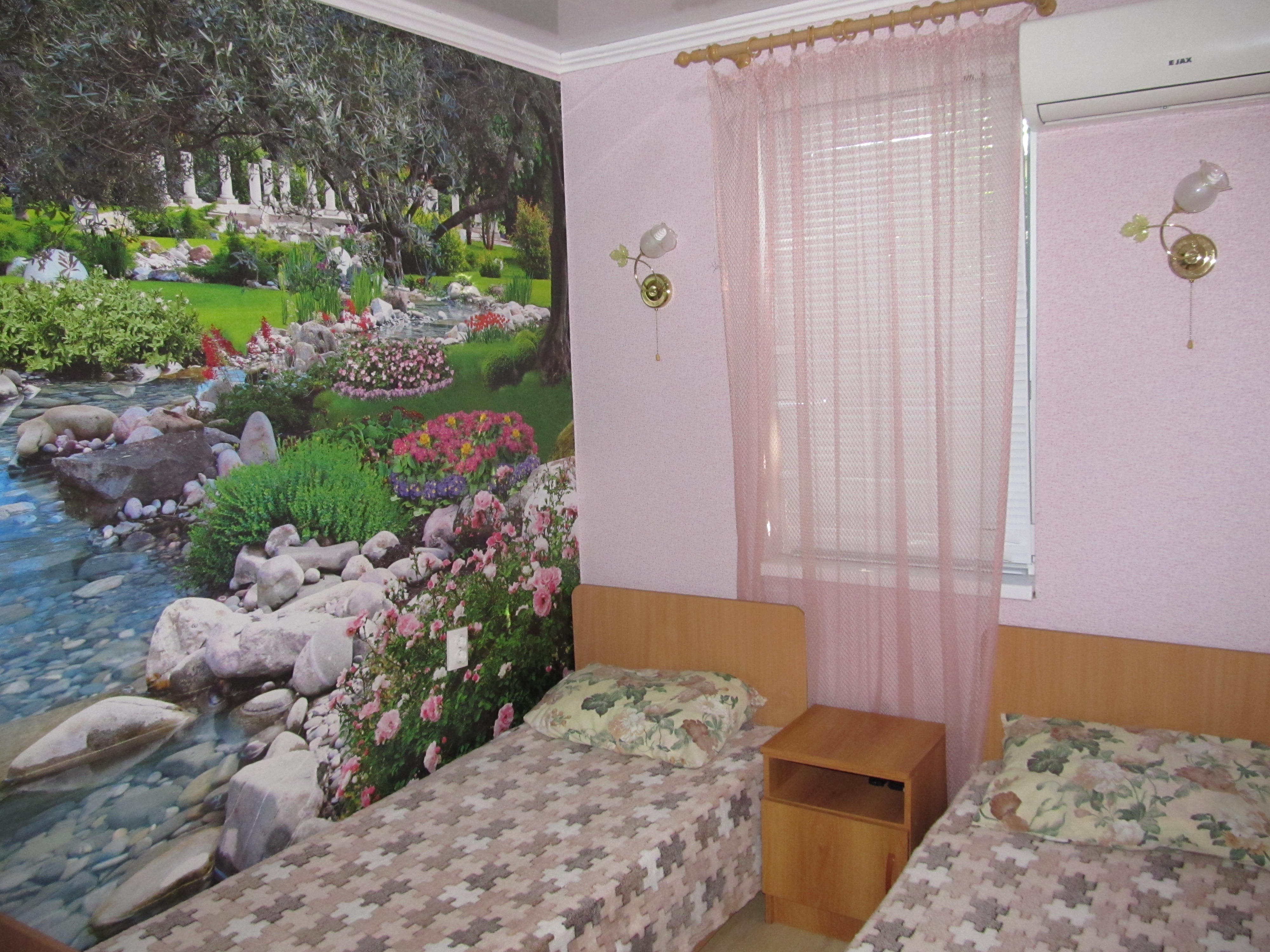 Двухместный номер с 2 отдельными кроватями и душем