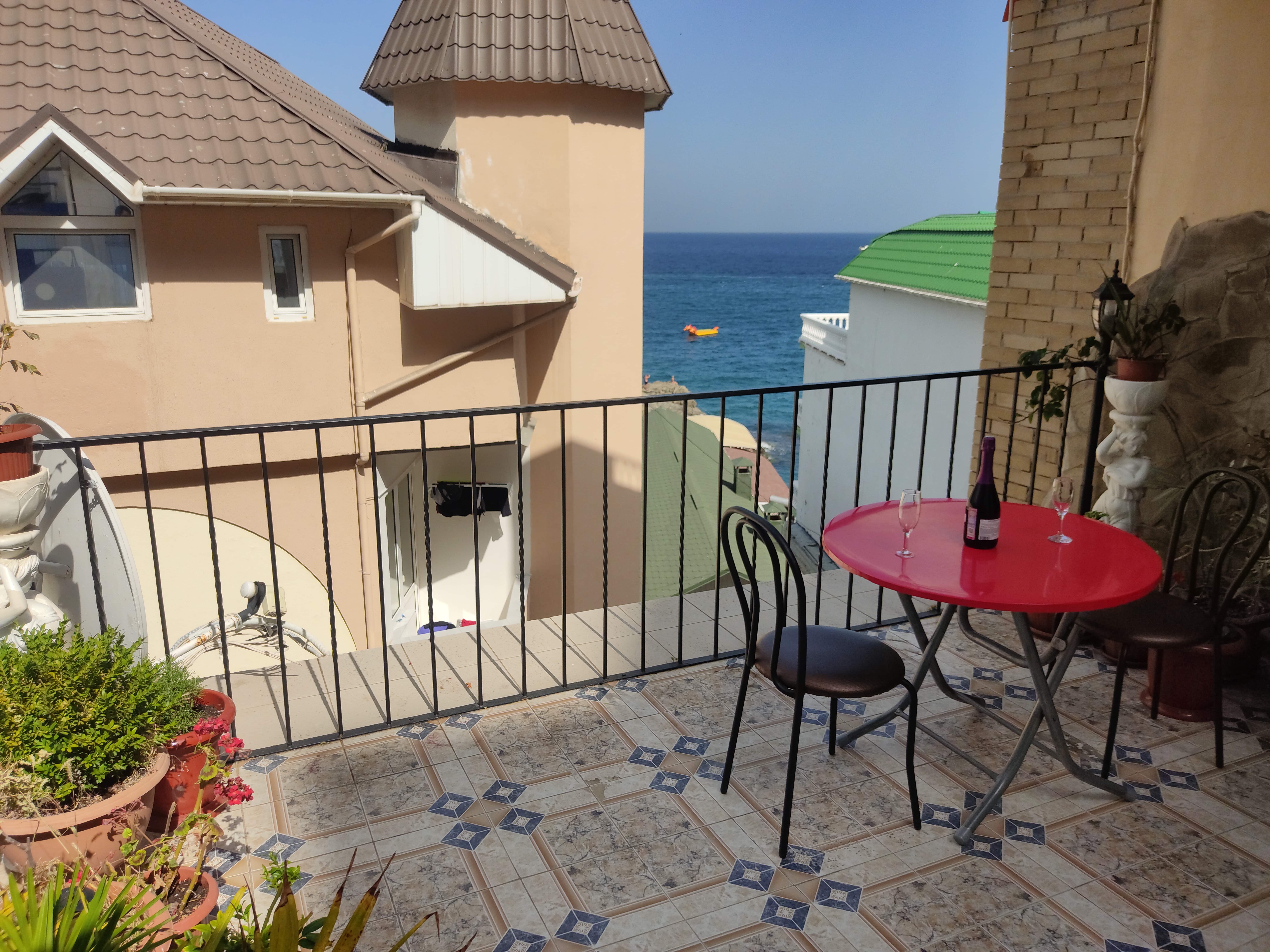 Двухместный номер с 1 кроватью или 2 отдельными кроватями и балконом