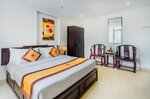Двухместный номер «Делюкс» с 1 двуспальной кроватью, вид на море в Hoa Phong Hotel