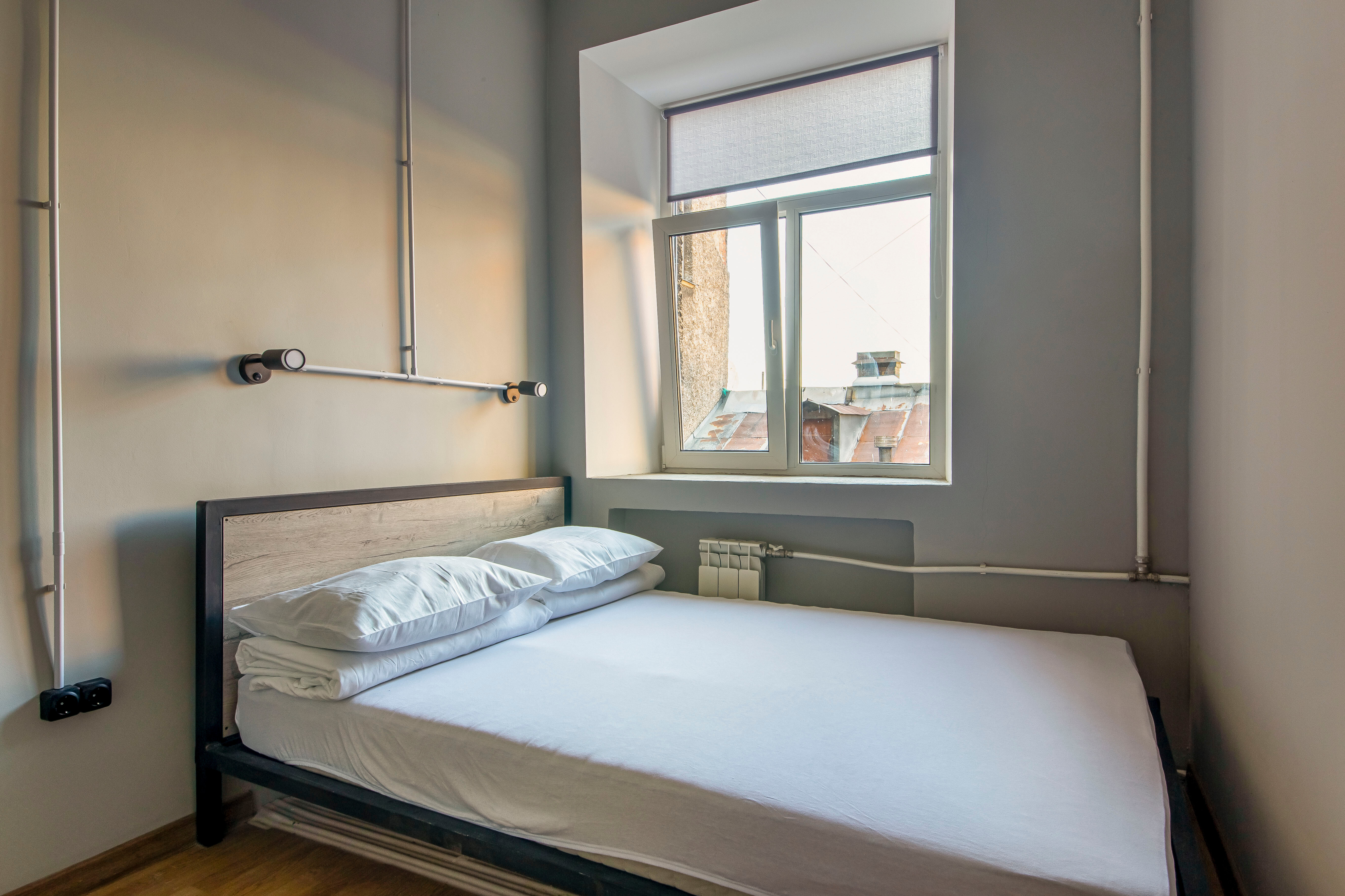 Двухместный номер с 1 кроватью и общей ванной комнатой