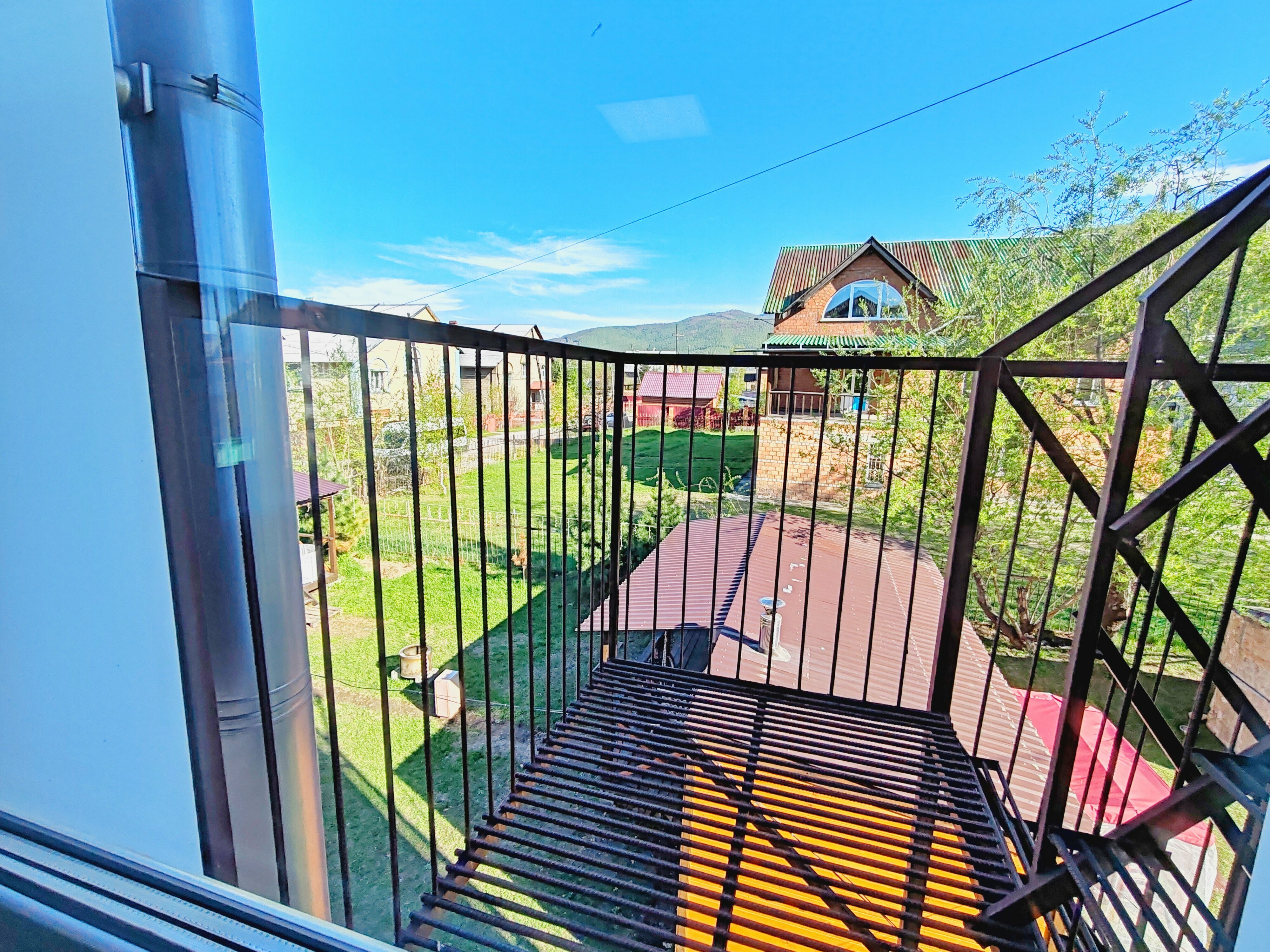 Двухместный номер с 1 кроватью и балконом