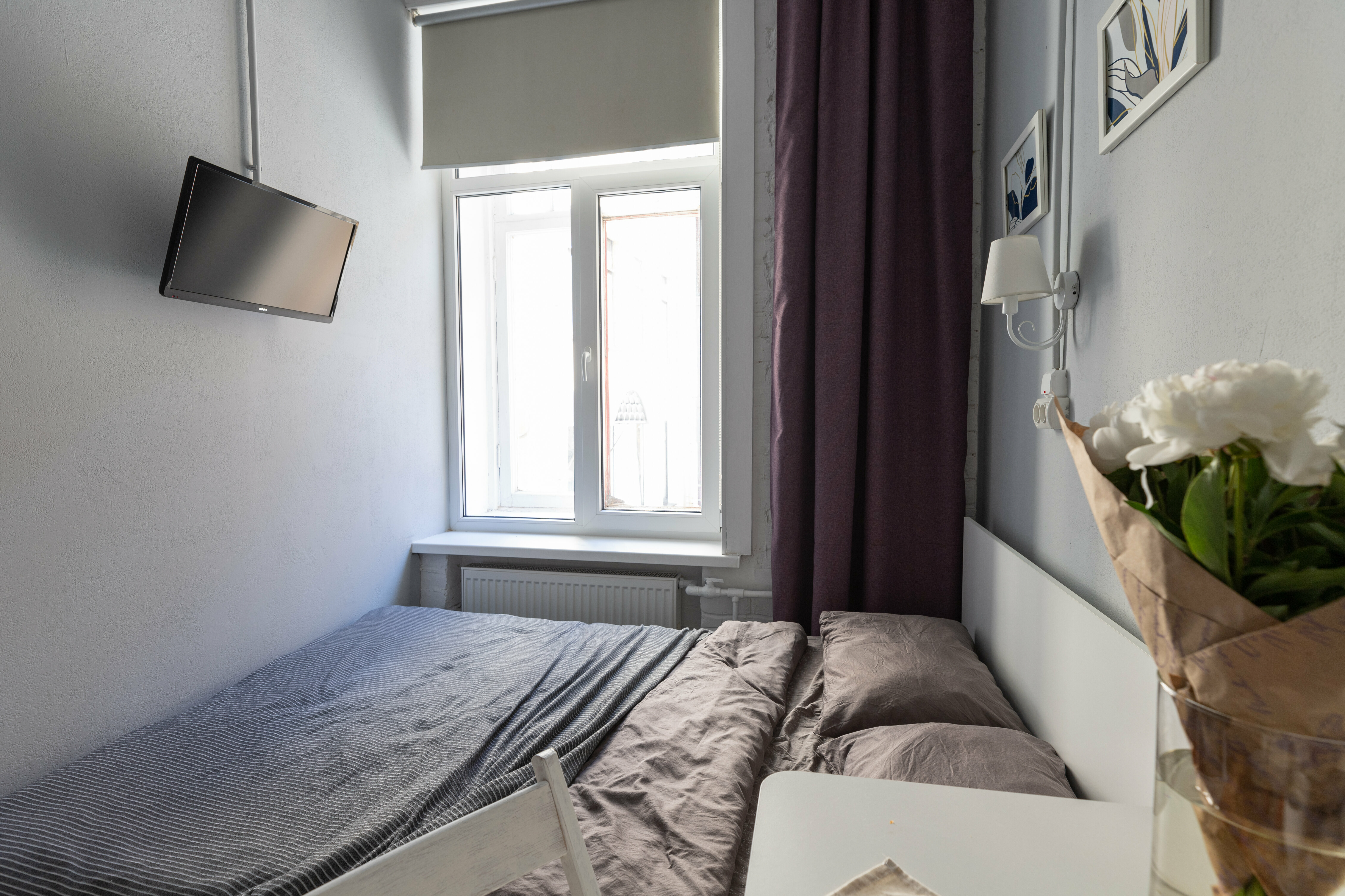 Двухместный номер с 1 кроватью и собственной ванной комнатой