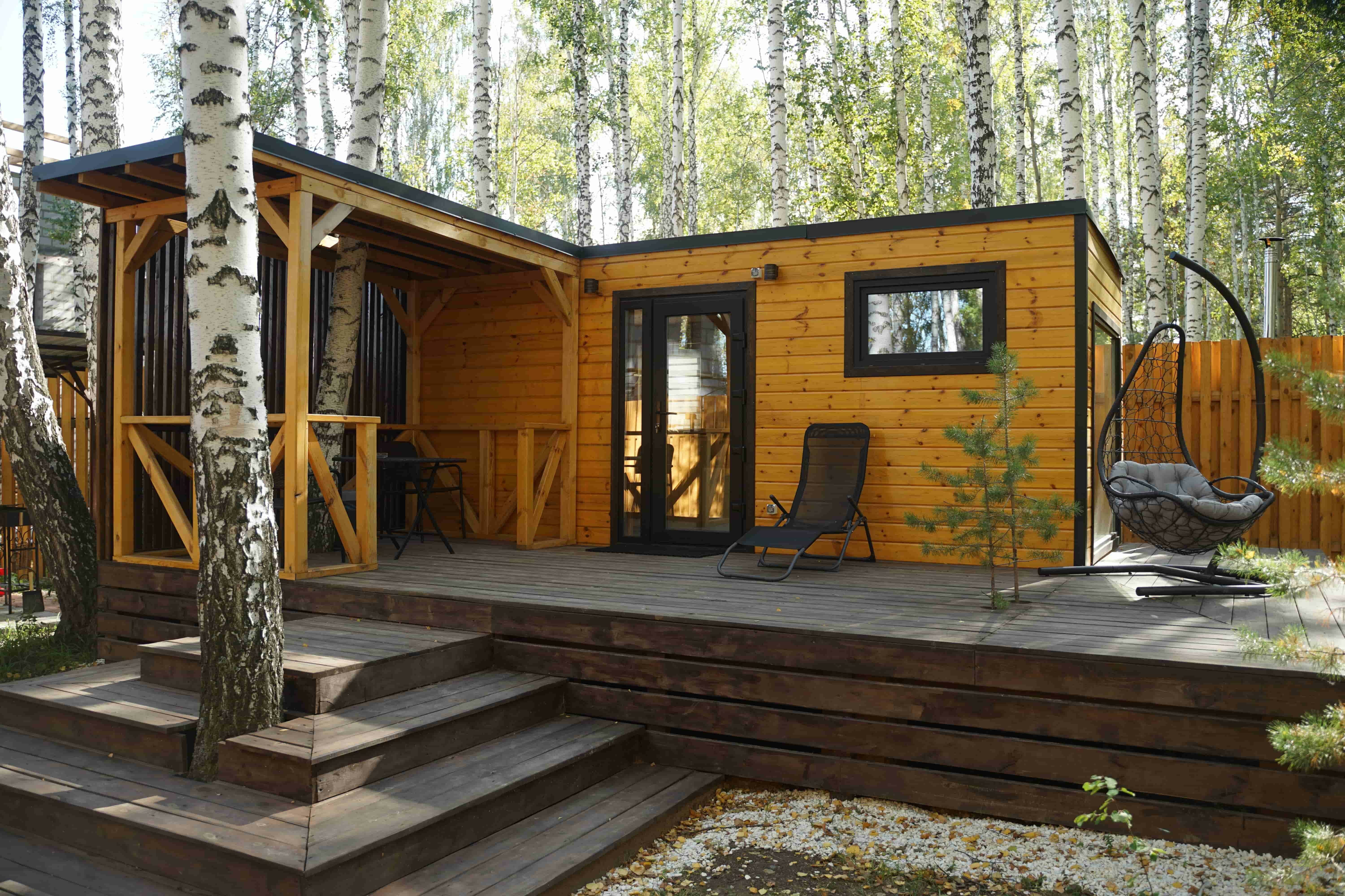 Дом с видом на лес