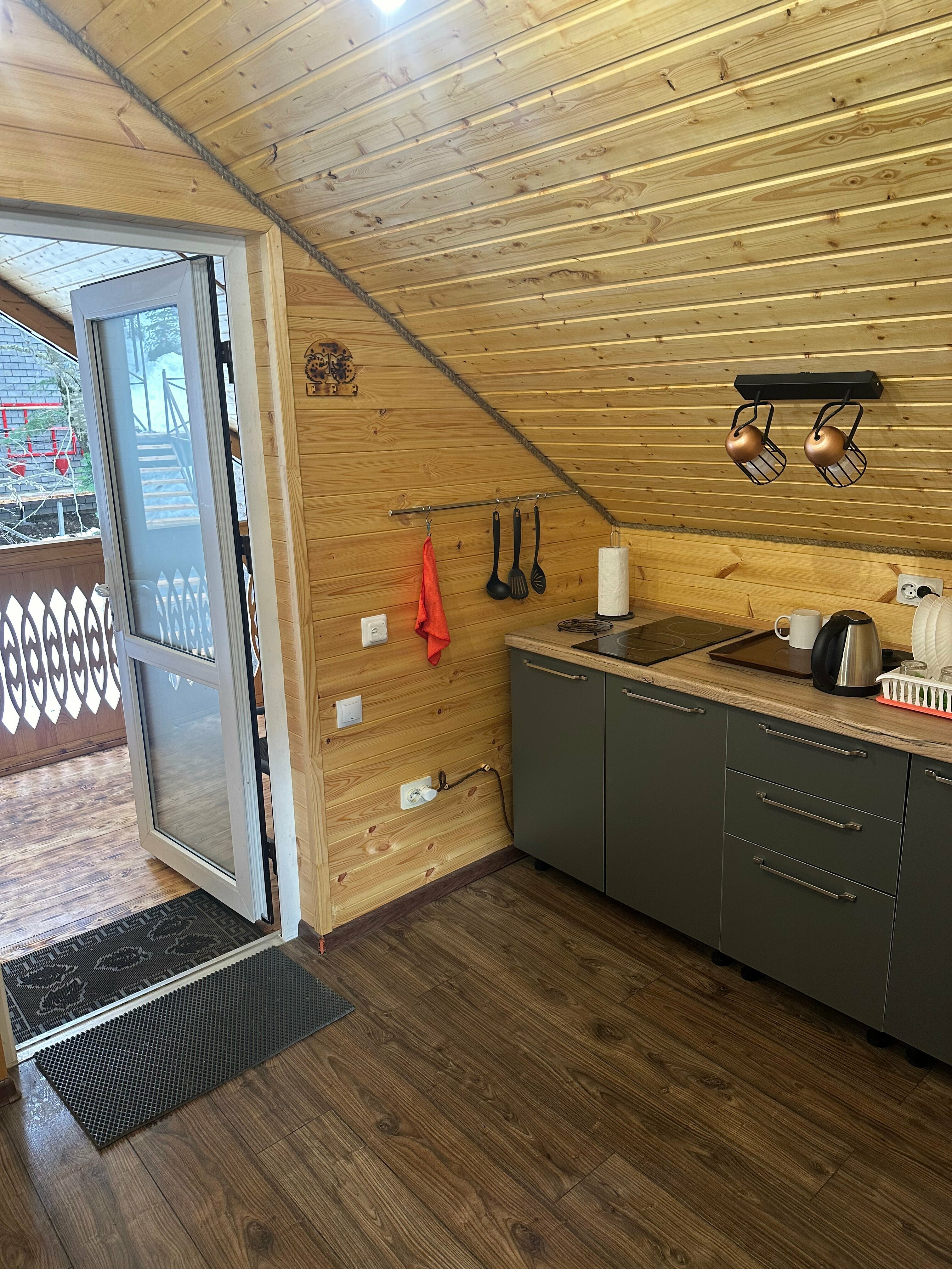 Двухместный номер с 1 кроватью и видом на горы