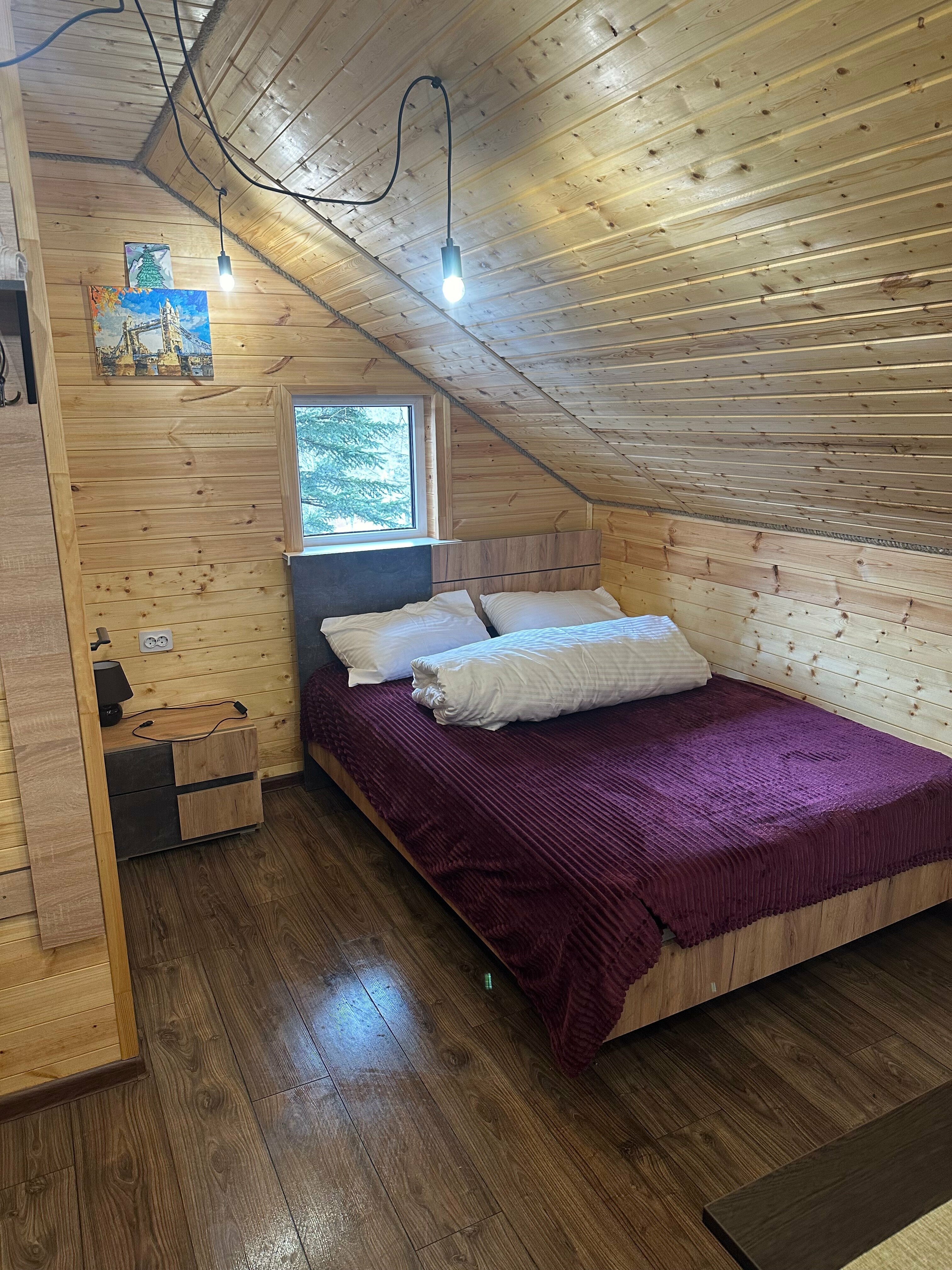 Двухместный номер с 1 кроватью и видом на горы