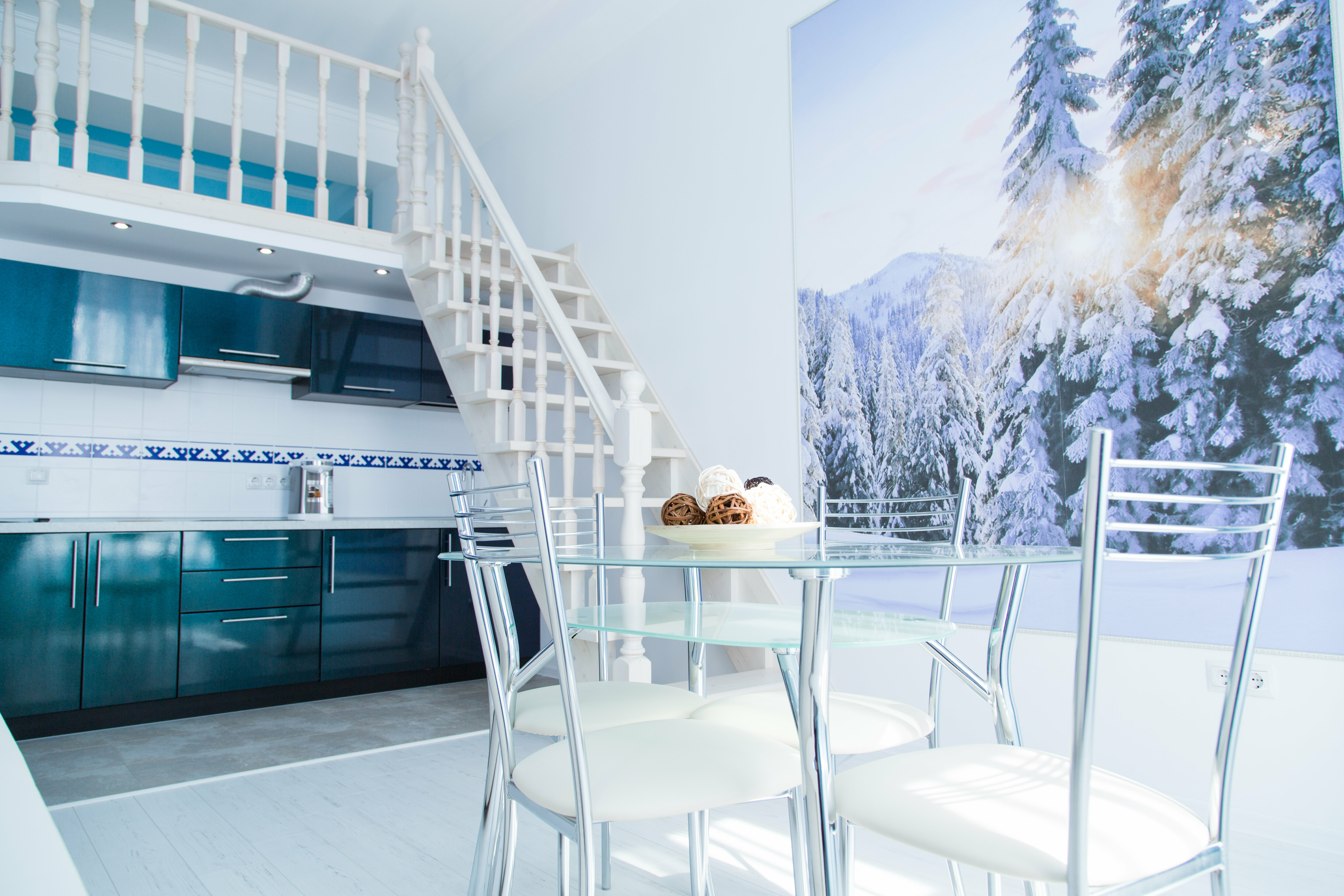 Двухуровневые апартаменты