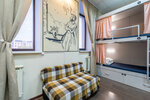 Кровать в общем 14-ти местном номере для мужчин и женщин в Пушкин