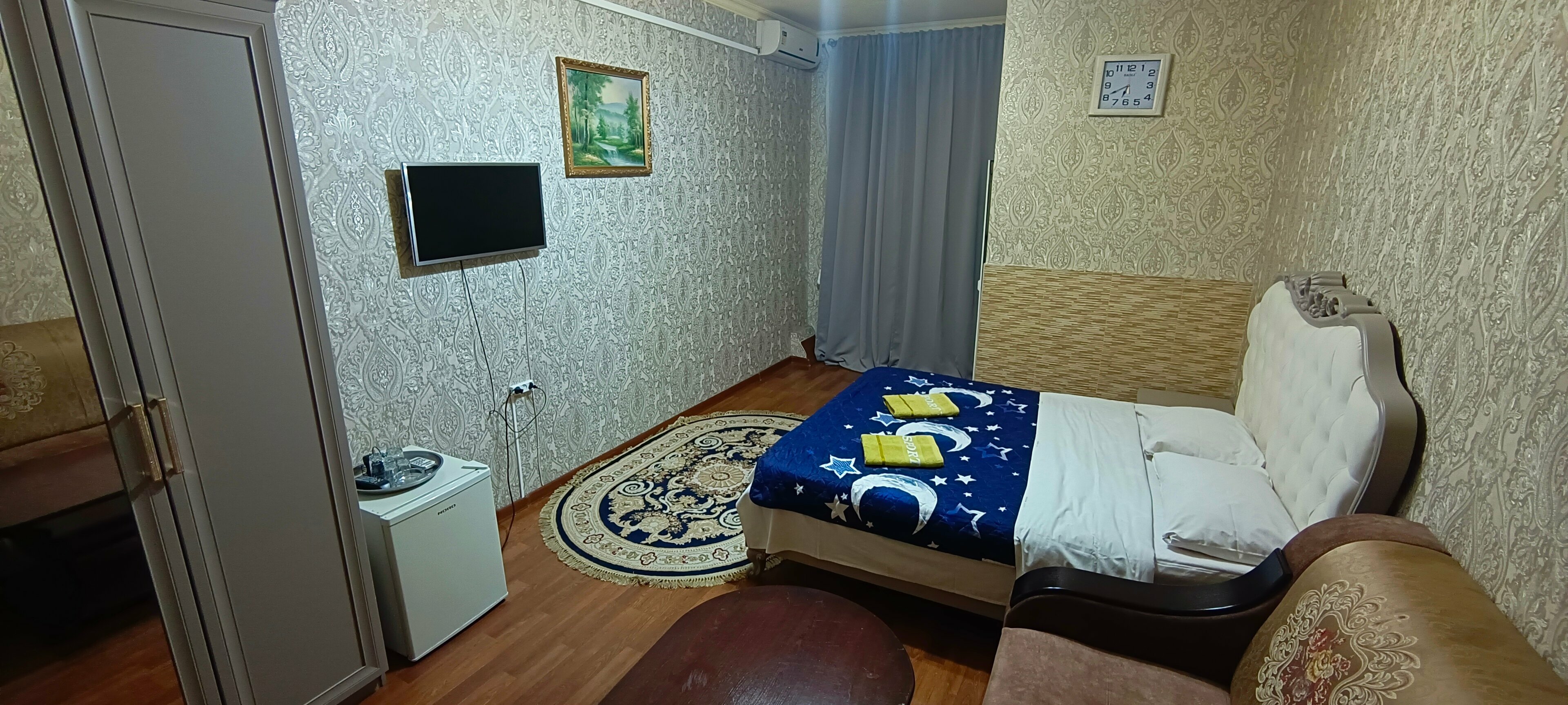 Трехместный номер с душем