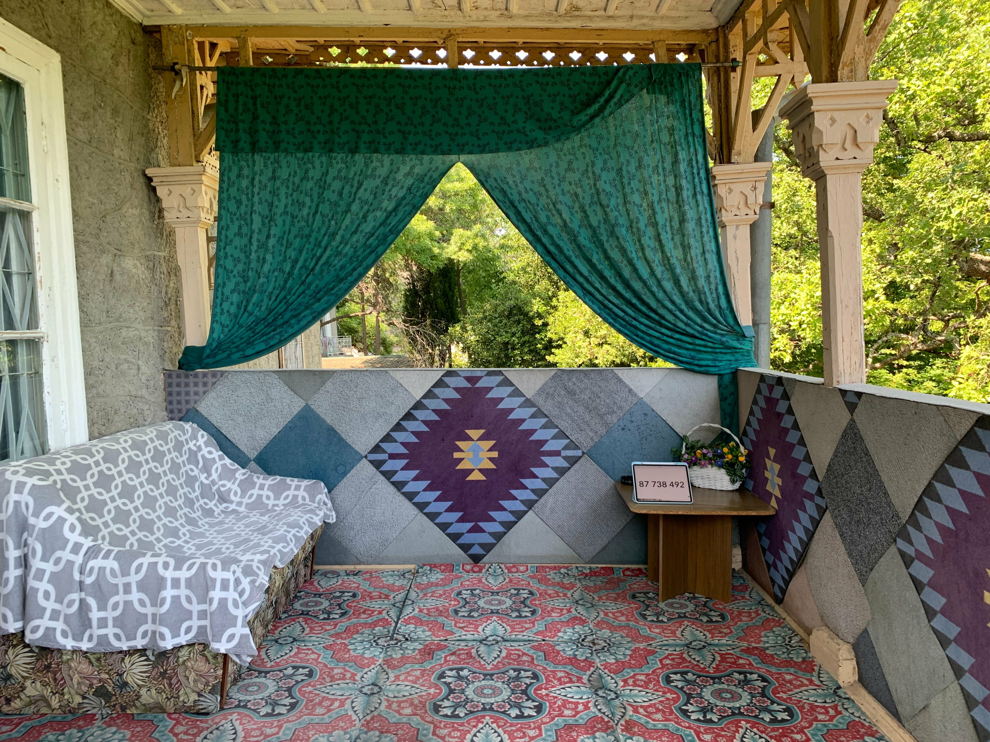 Двухместный номер с 1 кроватью и террасой