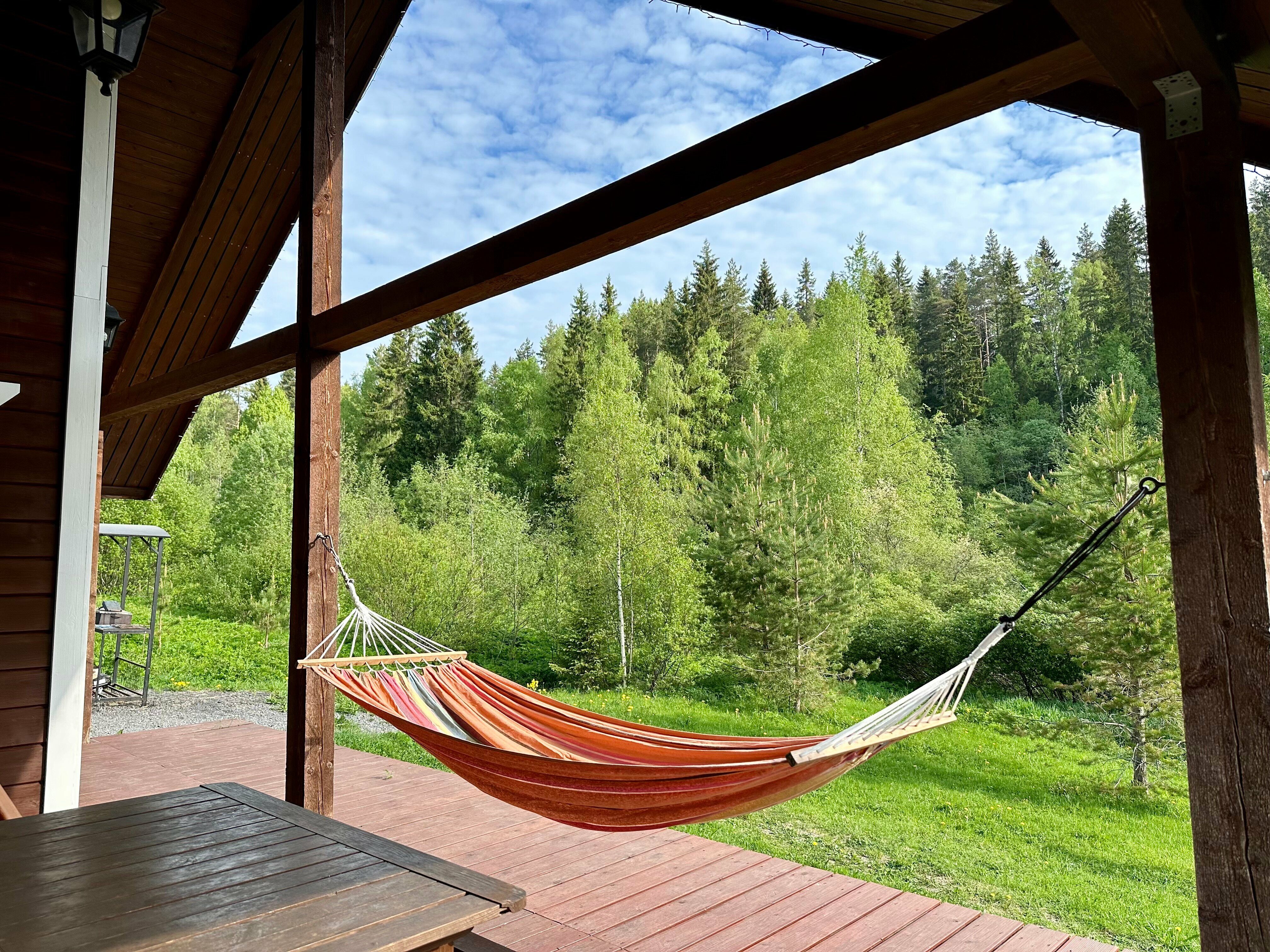 Коттедж с 3 спальнями, с сауной, на 6(+2) чел.