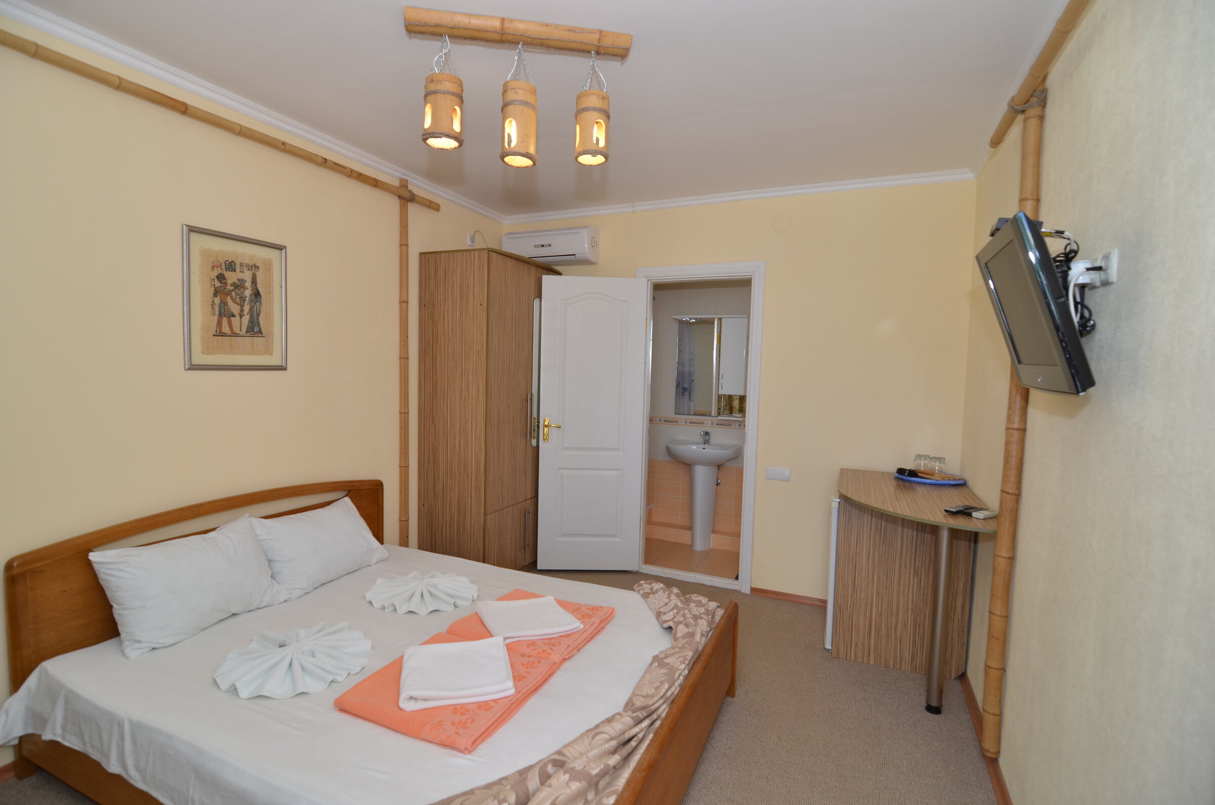 Двухместный номер с 1 кроватью и балконом, вид на море