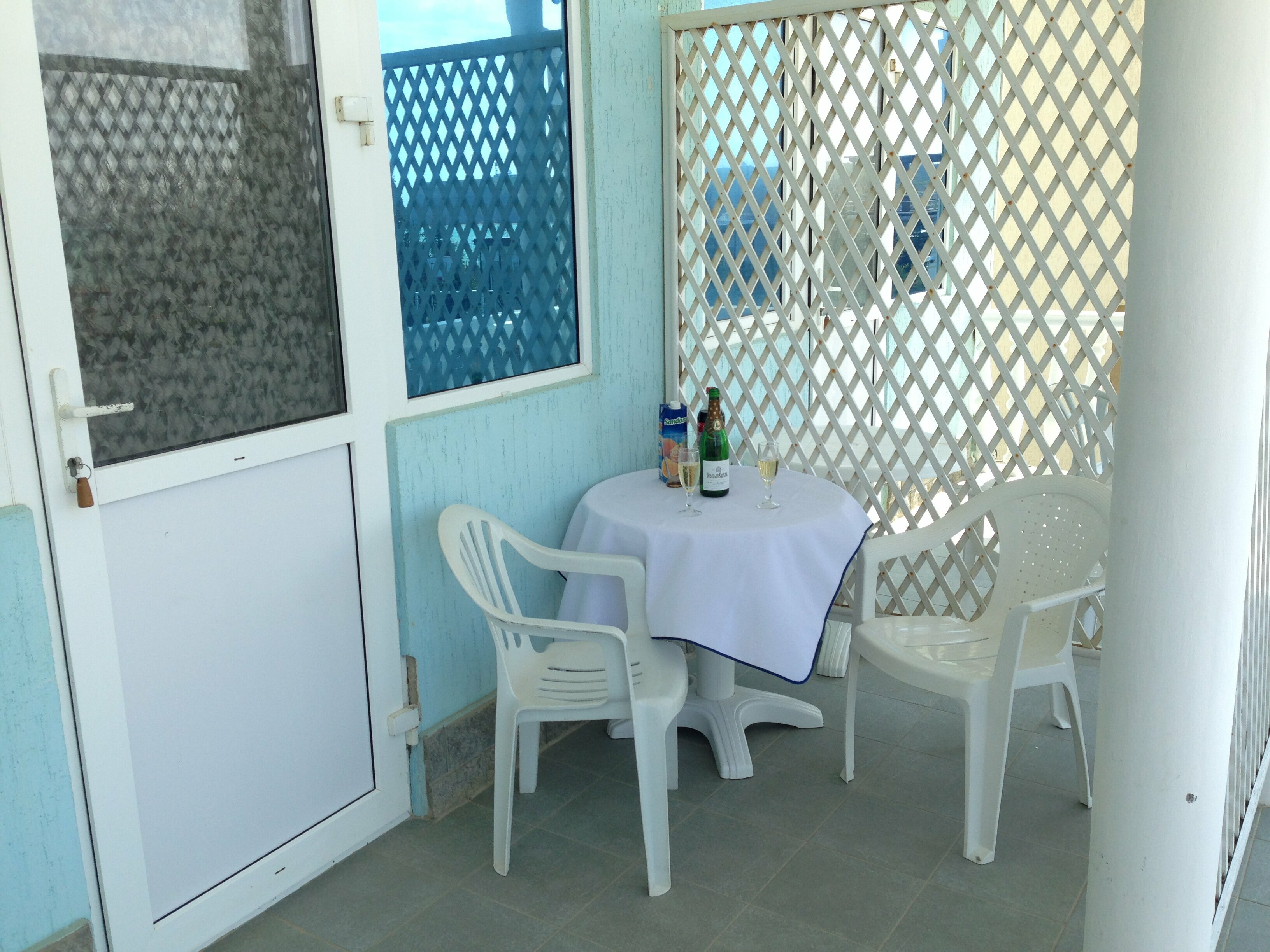 Стандартный двухместный номер с 2 отдельными кроватями, вид на море