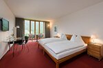 Двухместный номер с 1 двуспальной кроватью в Hotel Saratz Pontresina