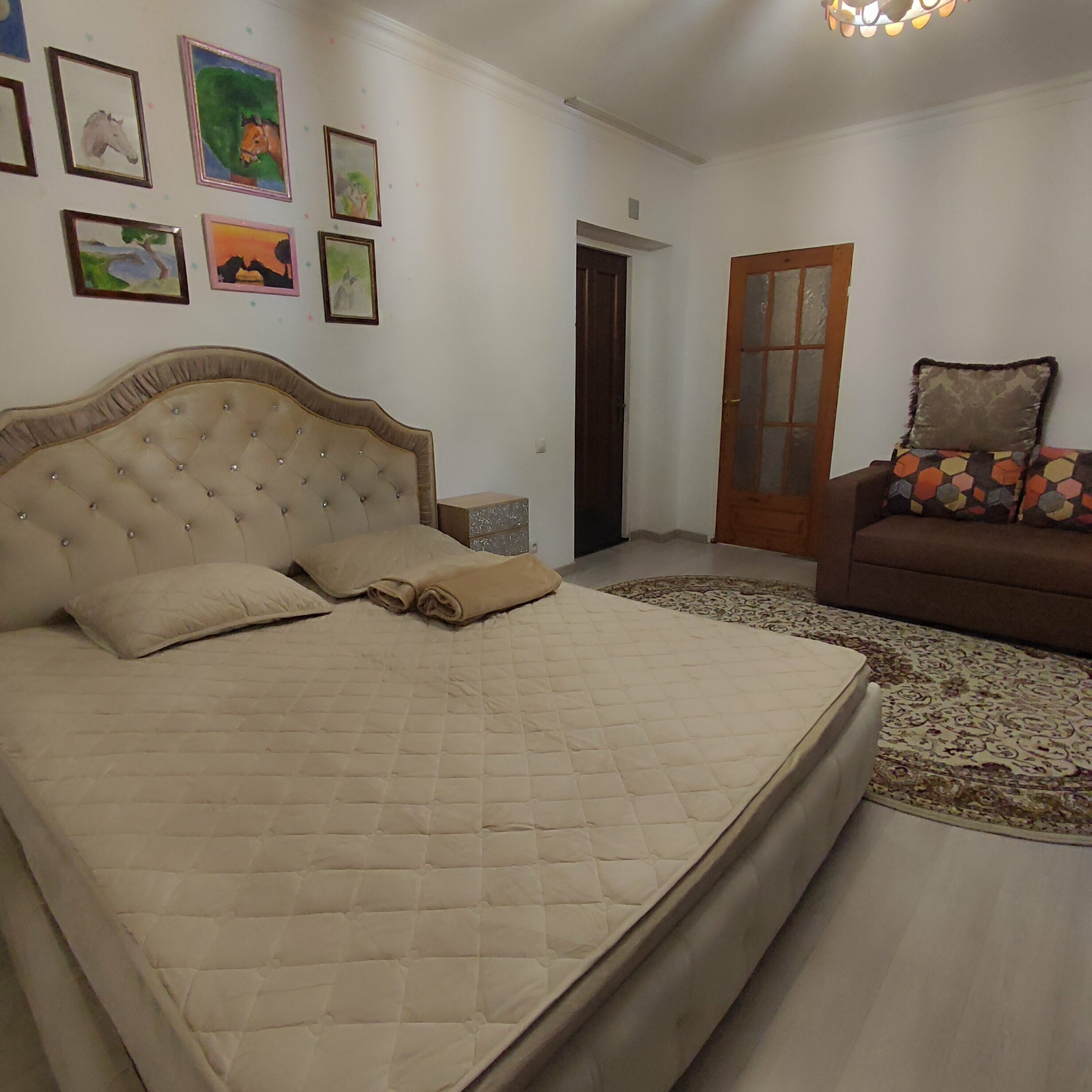 Трехместный номер «Комфорт» с душем