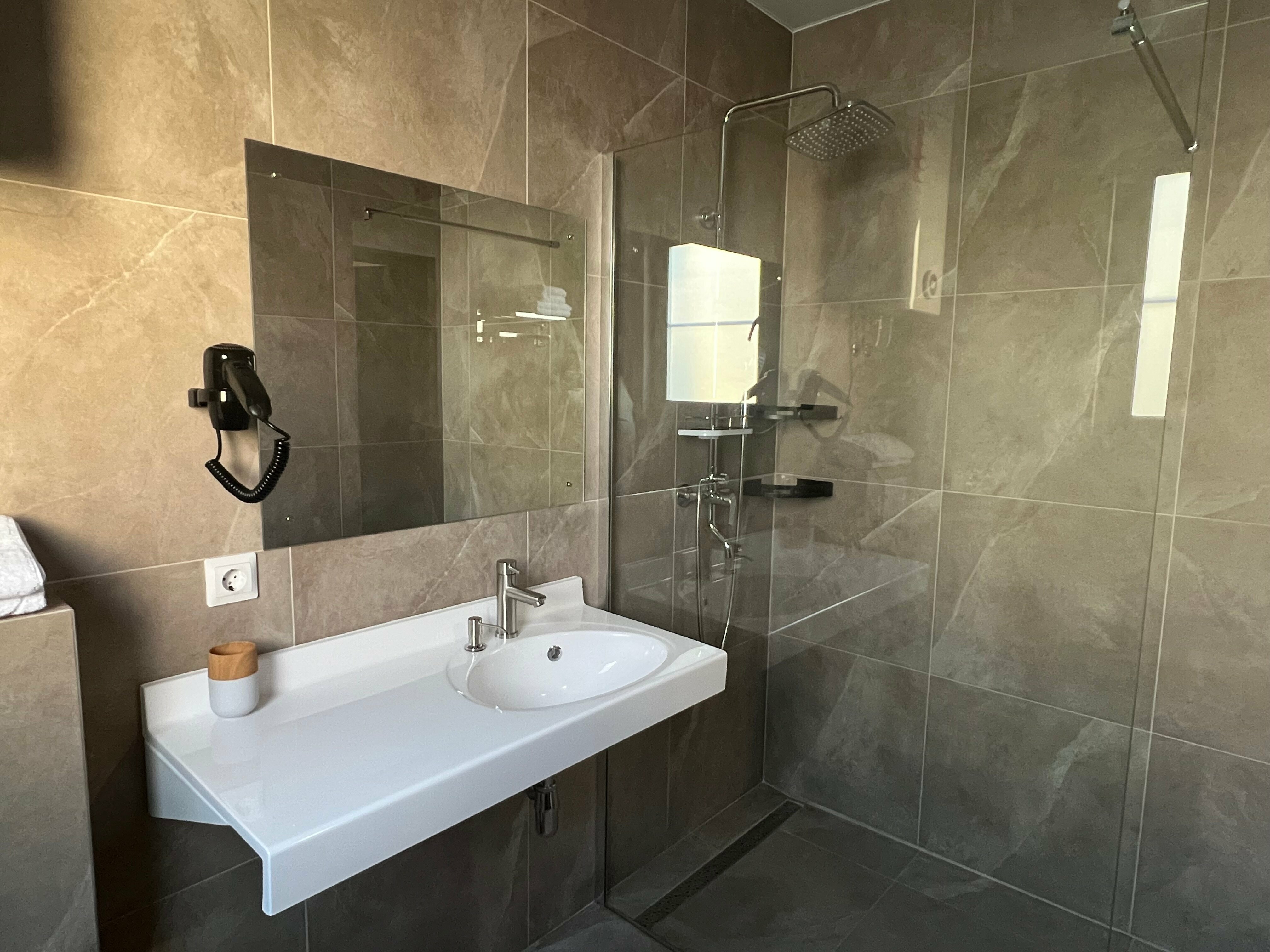 Двухместный номер с 1 кроватью и террасой