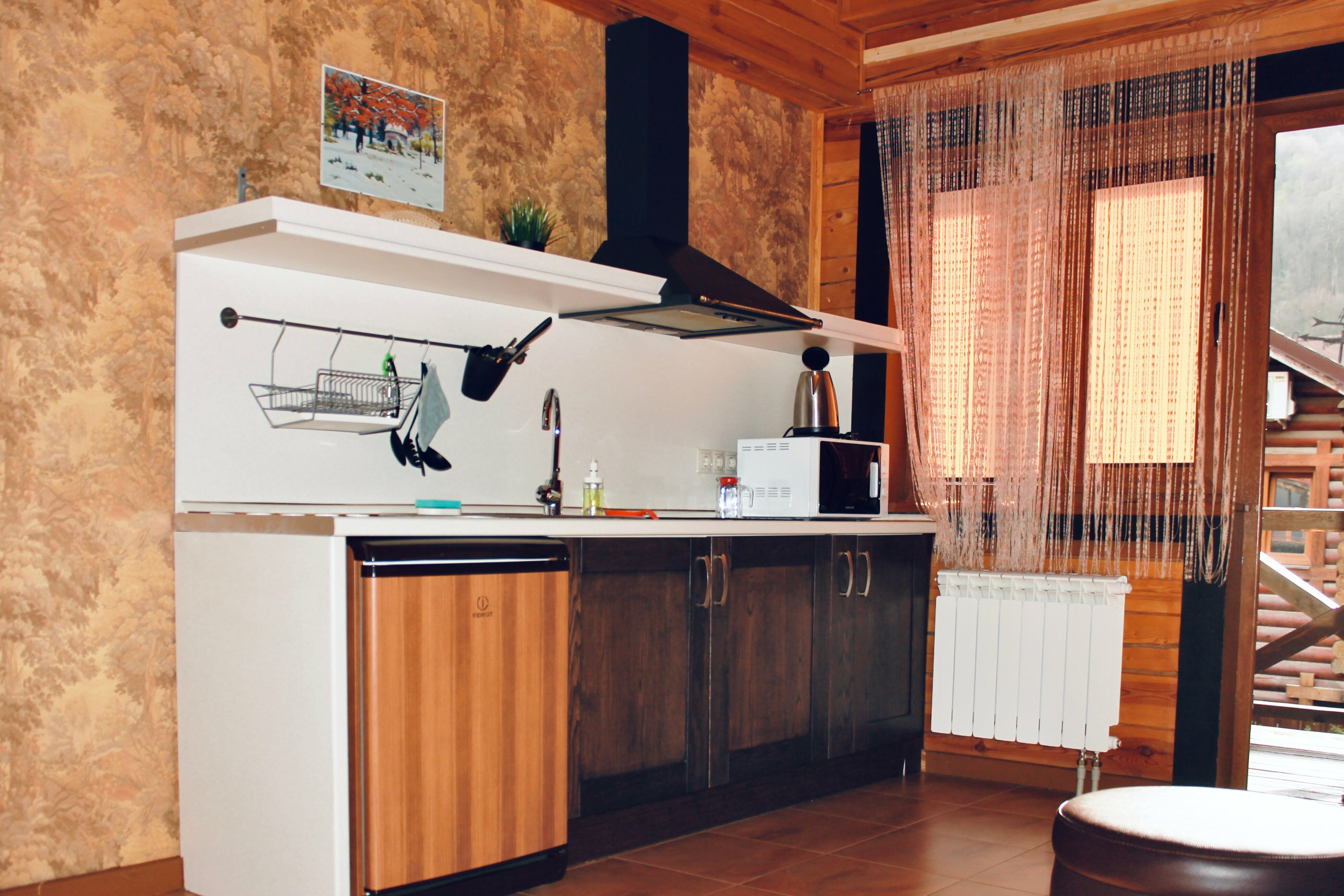 Четырехместный номер с видом на горы