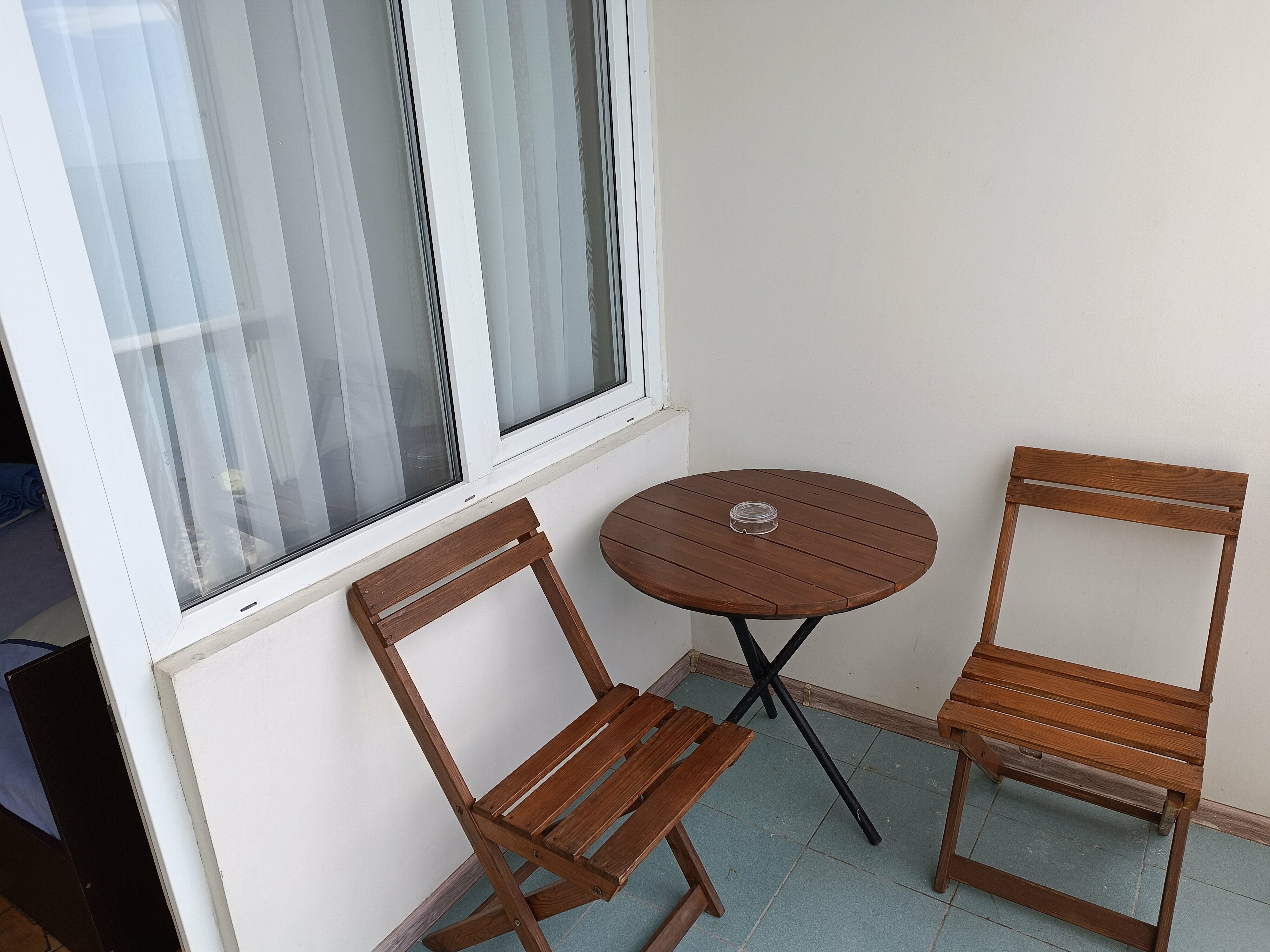 Двухместный номер Делюкс с 1 кроватью и балконом, вид на море