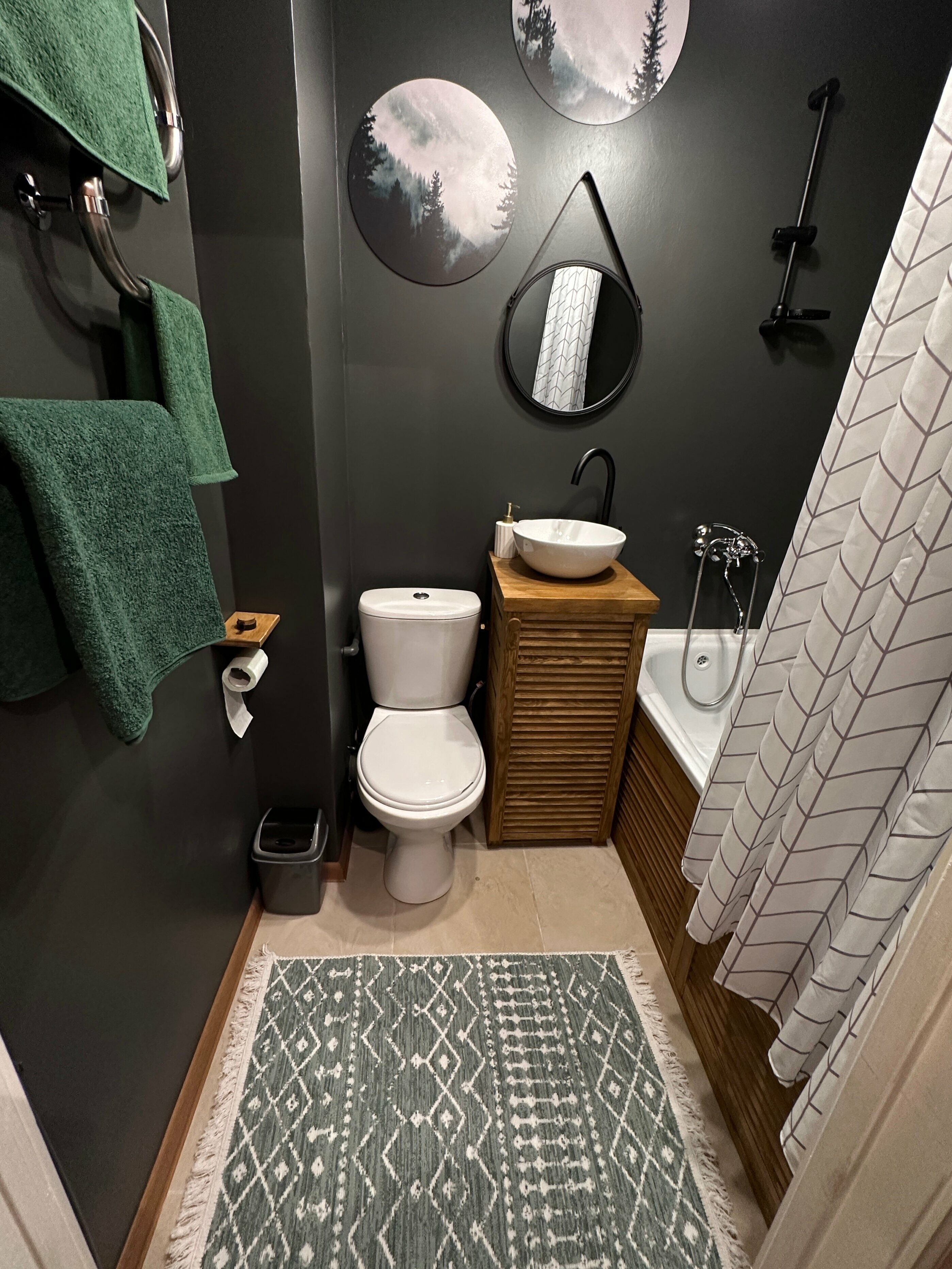 Двухместный номер с 2 отдельными кроватями и ванной