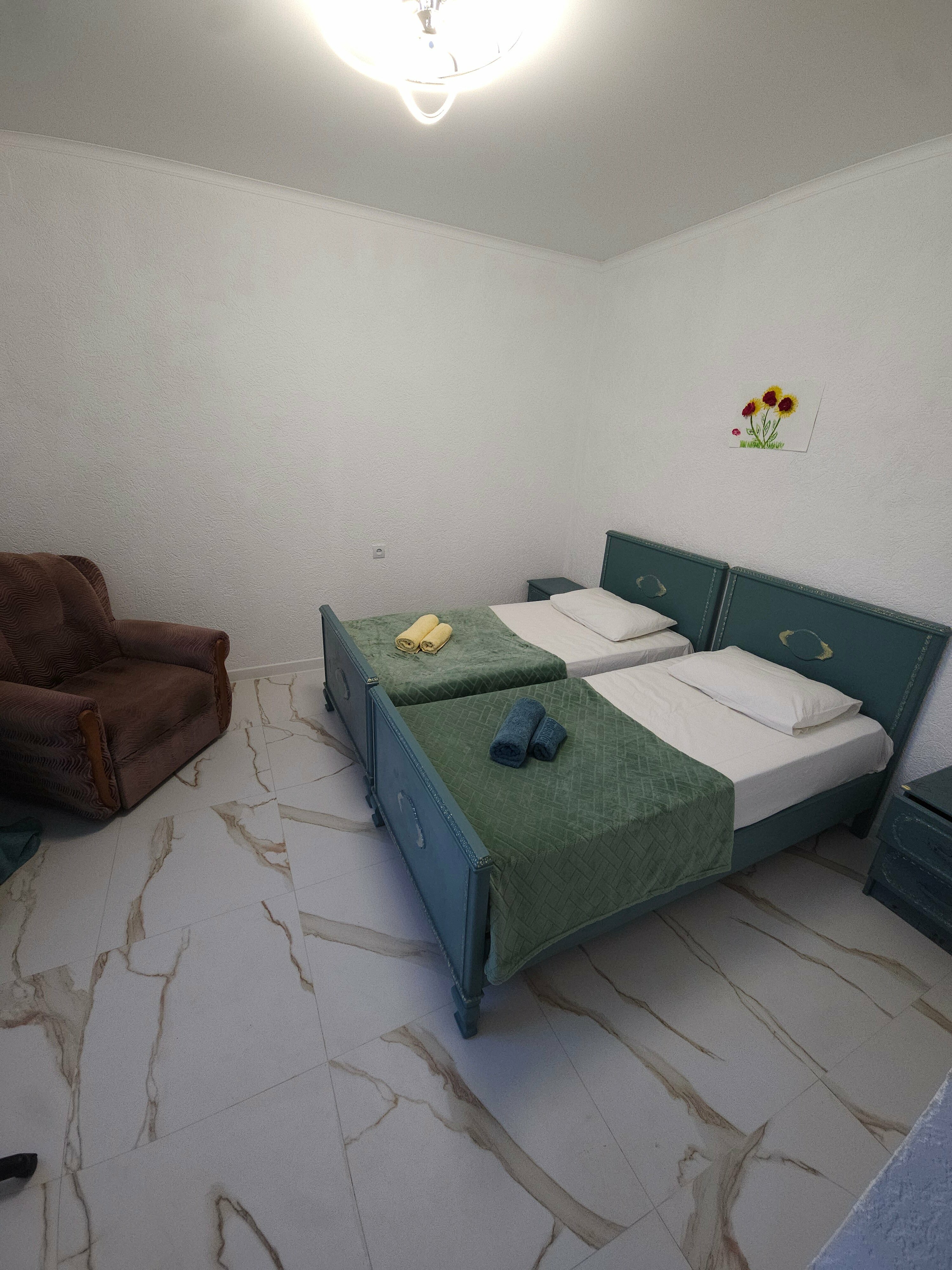 Двухместный номер с 2 отдельными кроватями и ванной