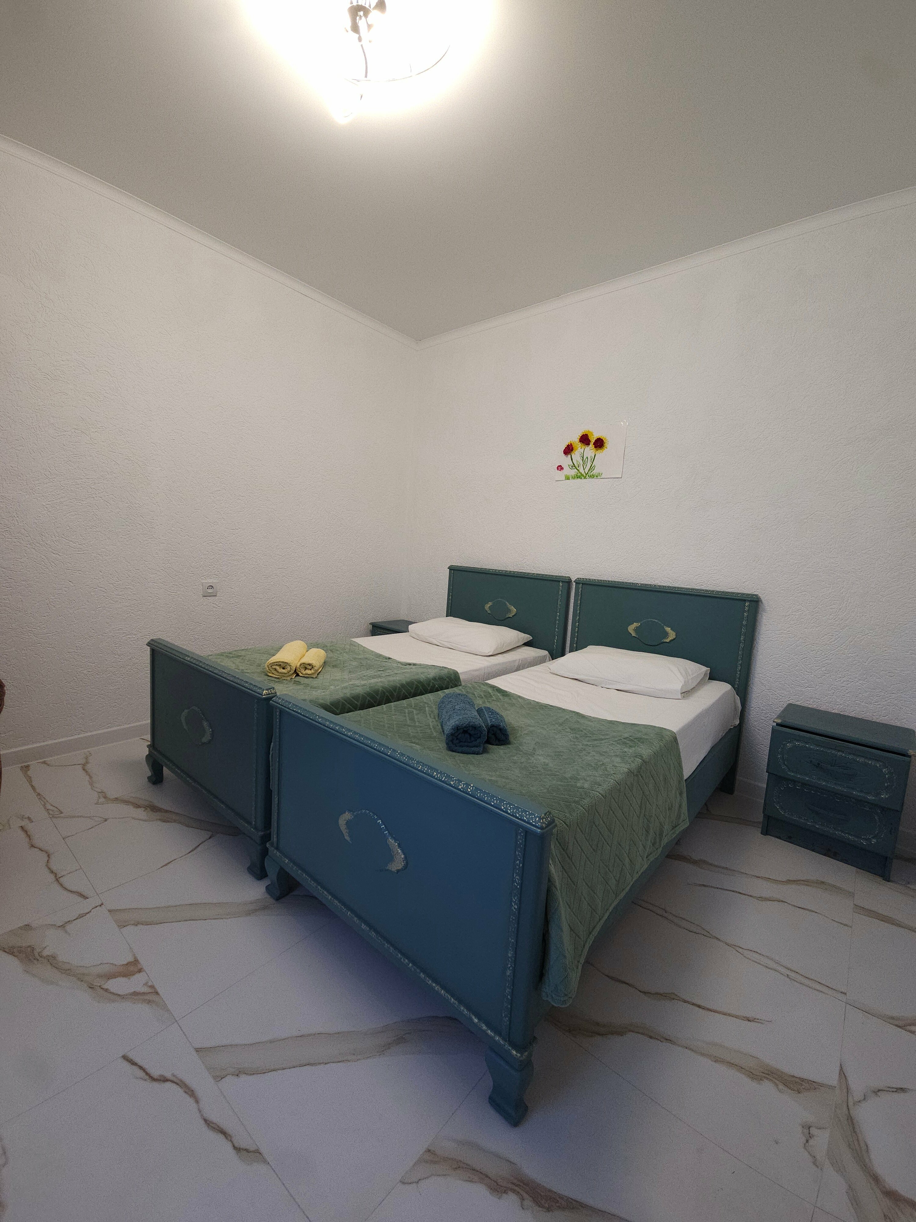 Двухместный номер с 2 отдельными кроватями и ванной