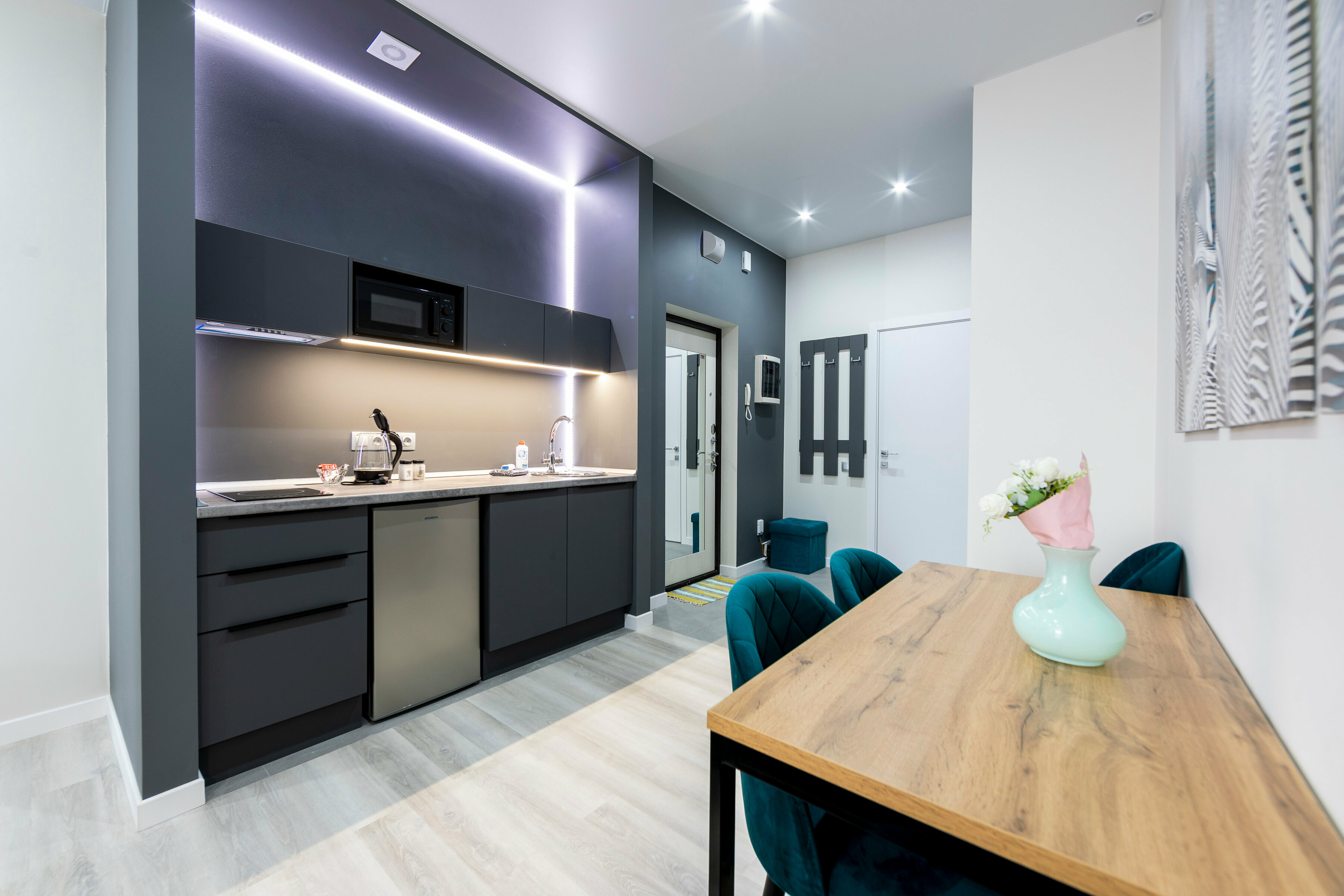 Номер-студия Делюкс с кроватью размера «king-size»