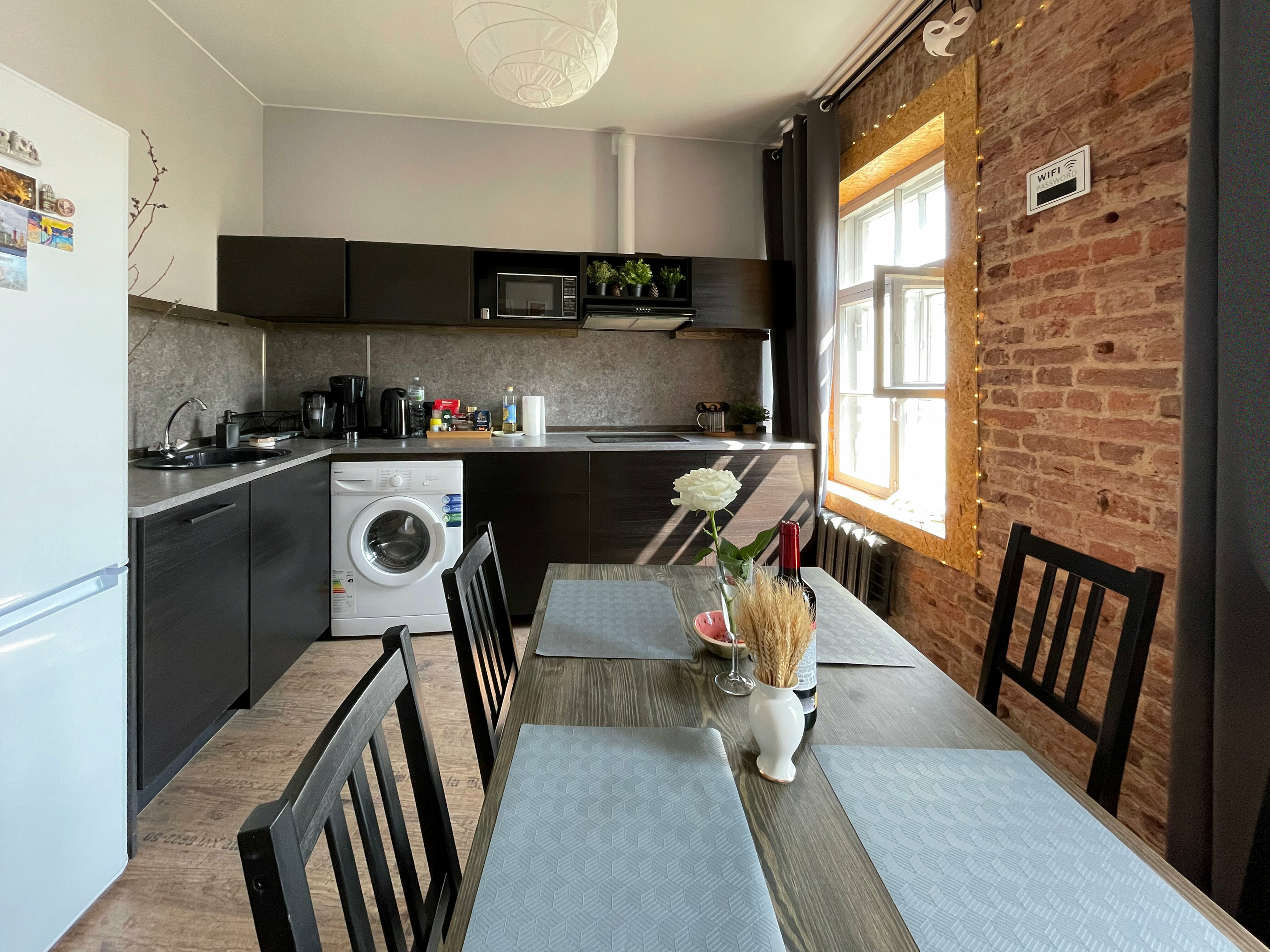 Двухкомнатная квартира с видом во двор