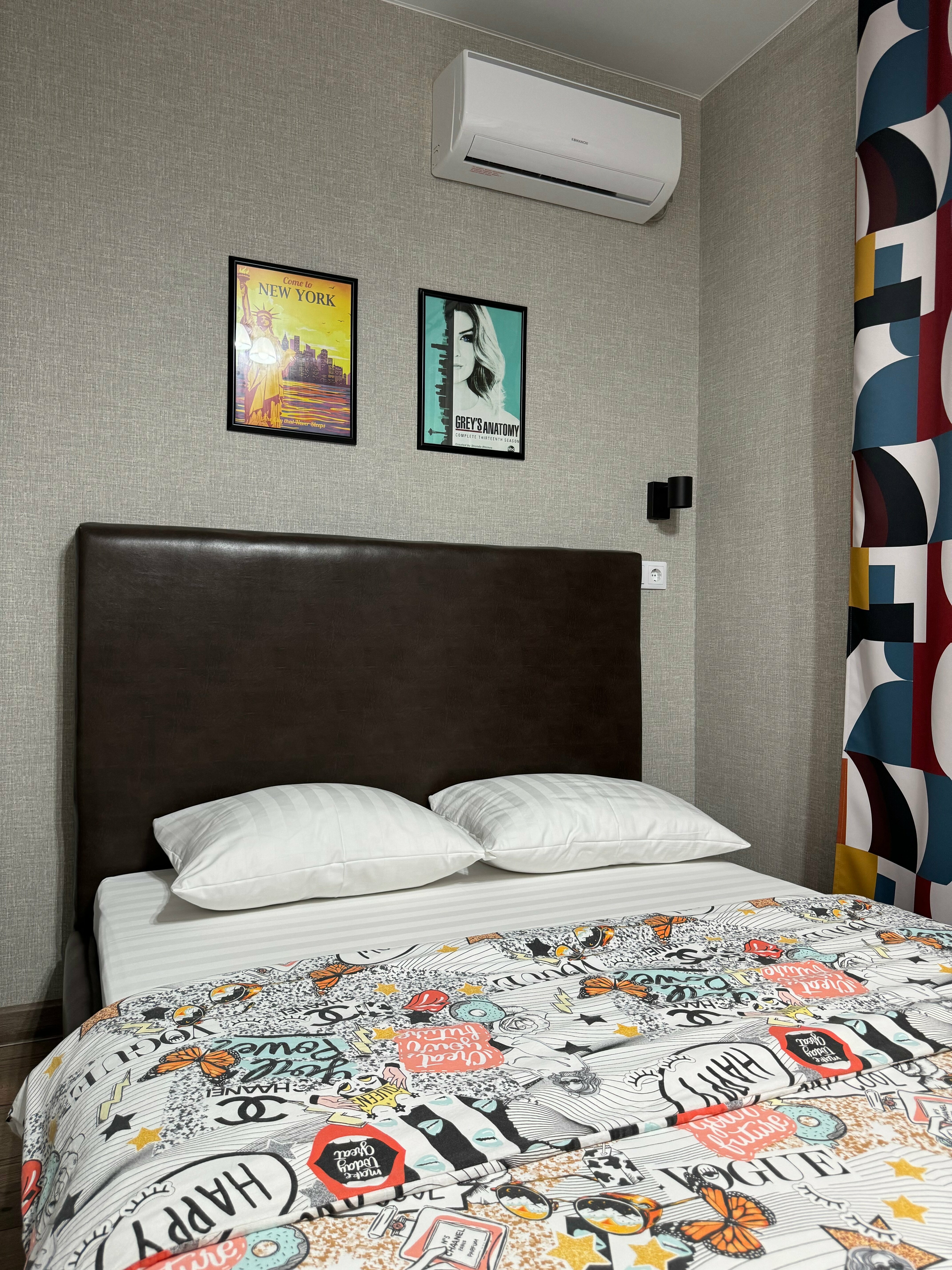 Трехместный номер «Комфорт» с душем