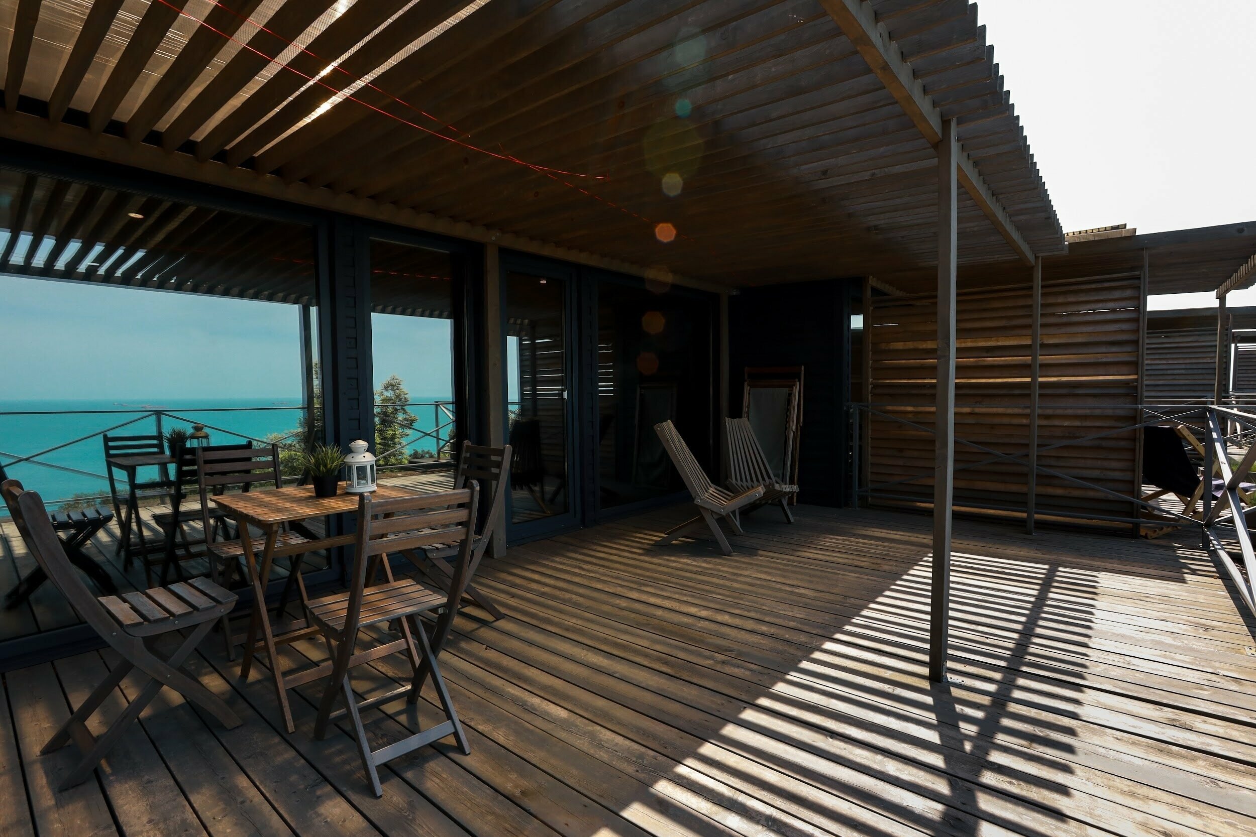 Четырехместный номер с видом на море