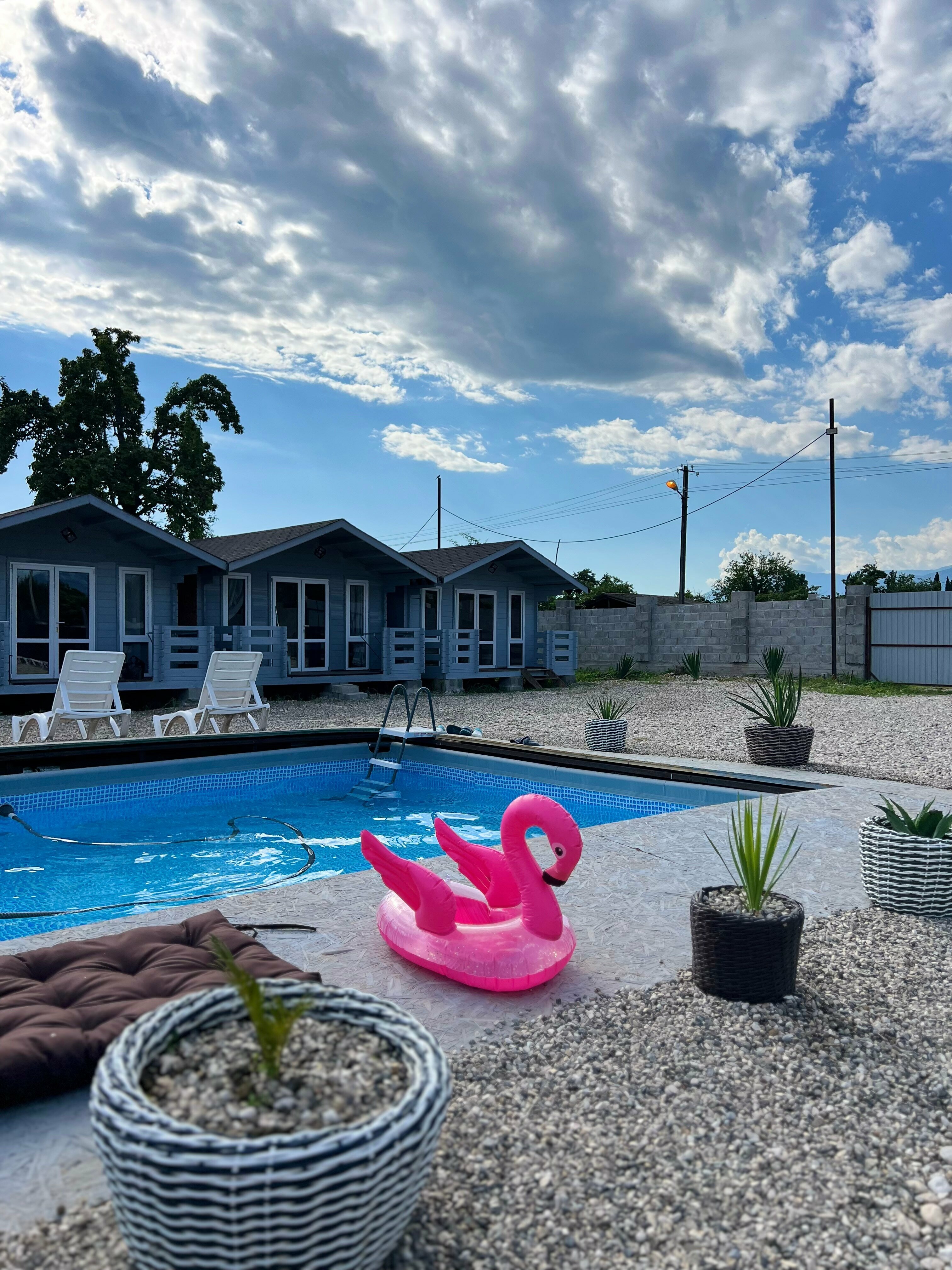 Семейный номер с видом на горы