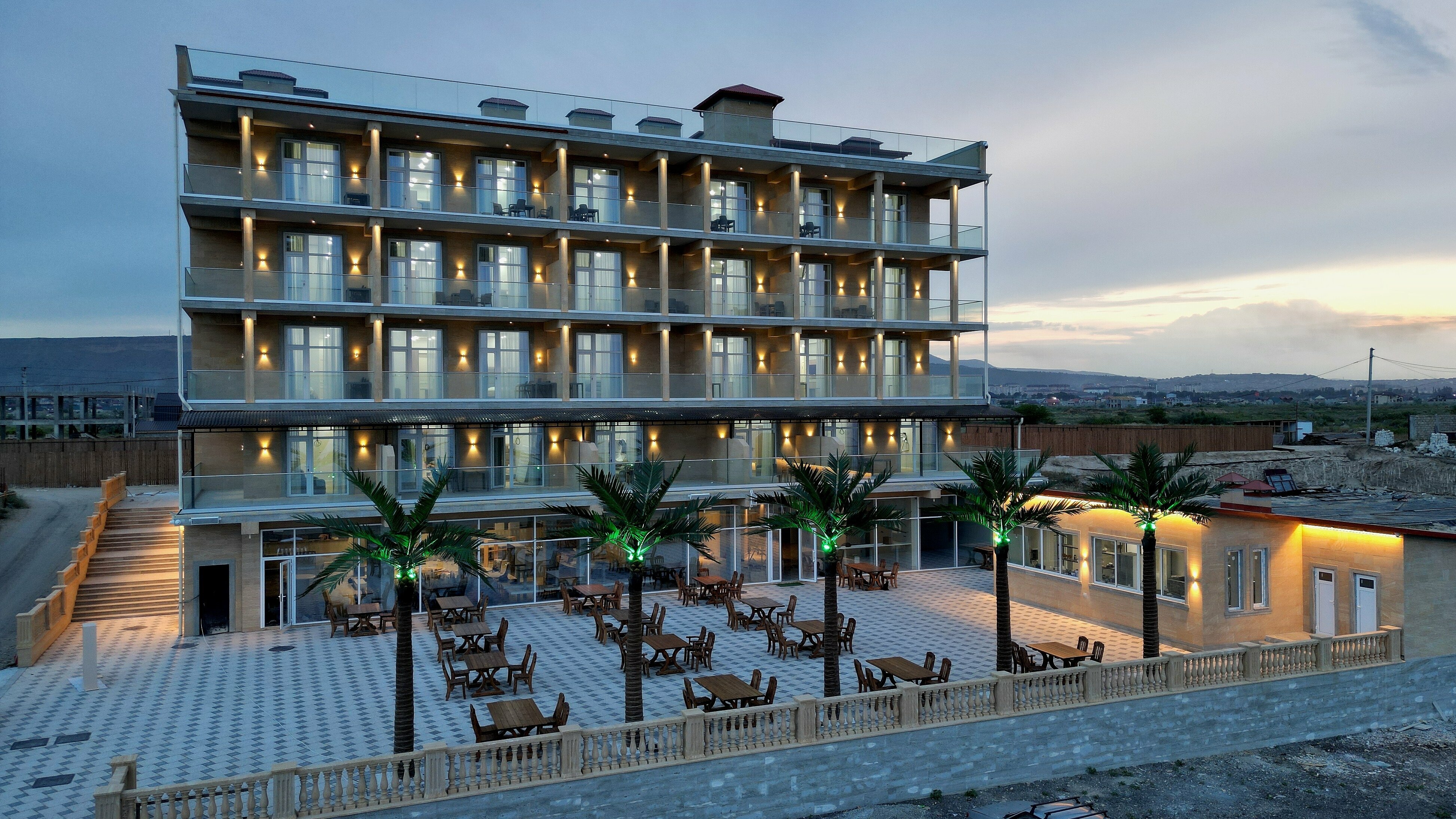 Двухместный номер с 1 кроватью и видом на горы