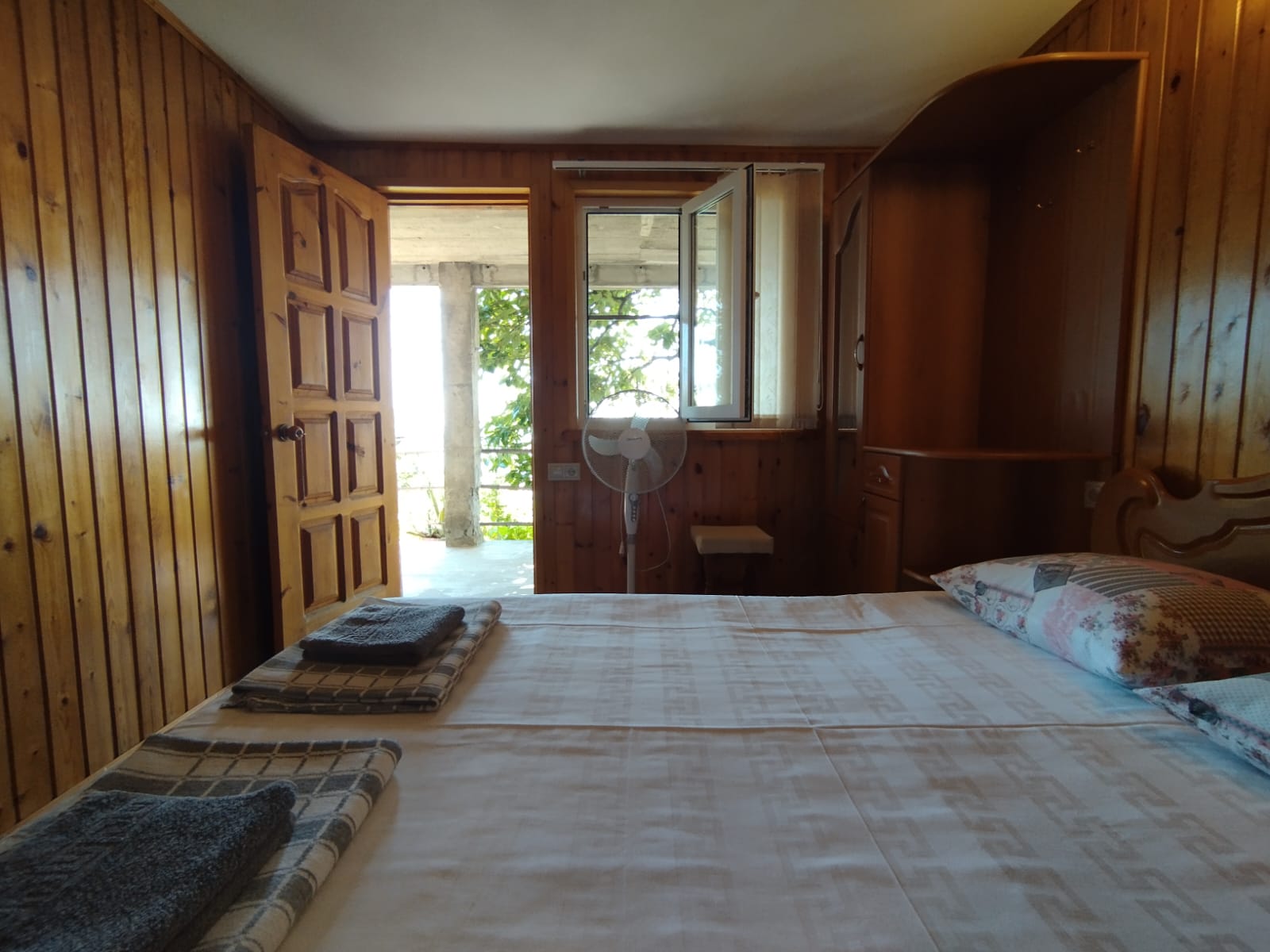 Двухместный номер с 1 кроватью и балконом, вид на море