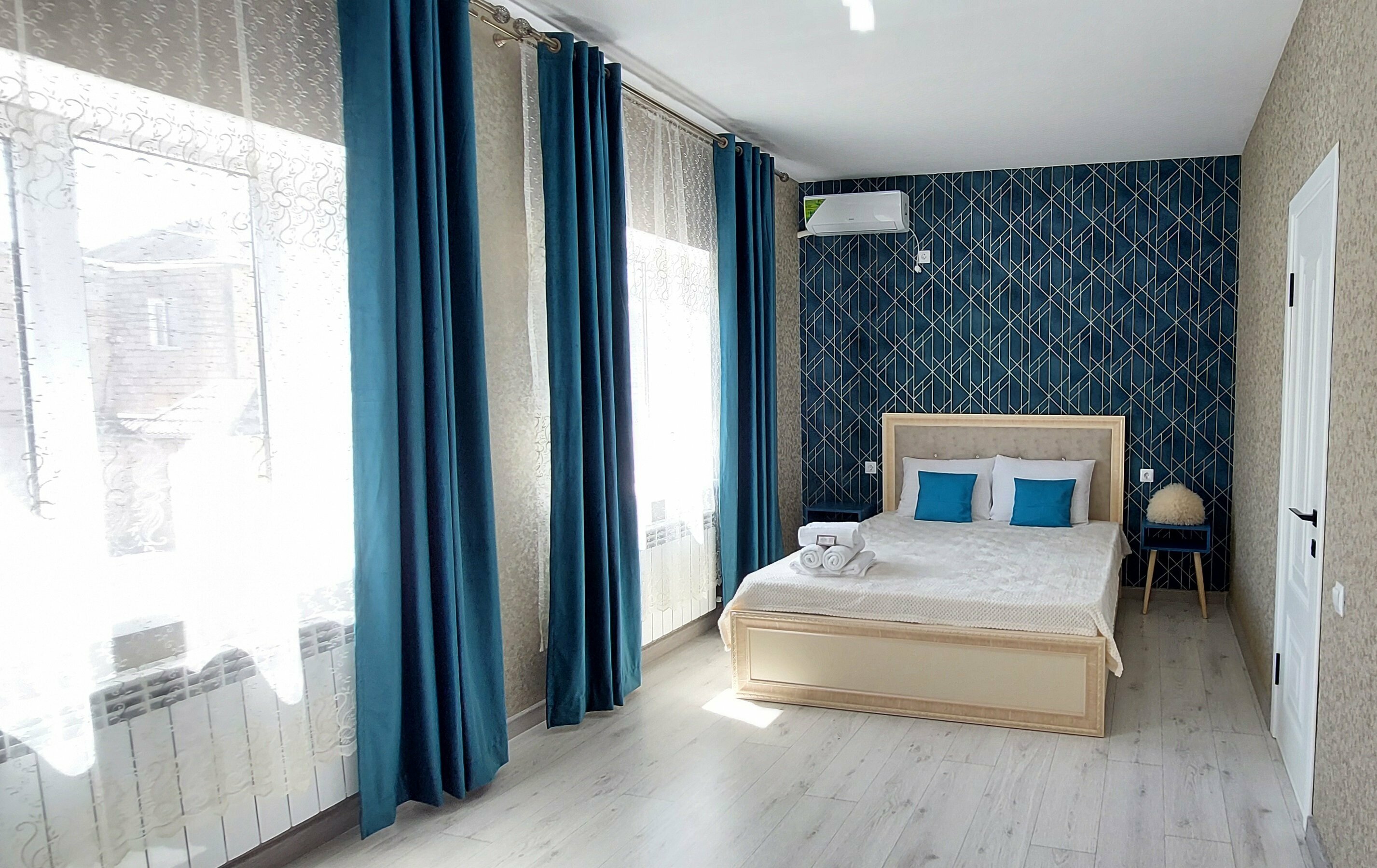 Двухместный номер с 1 кроватью и собственной ванной комнатой