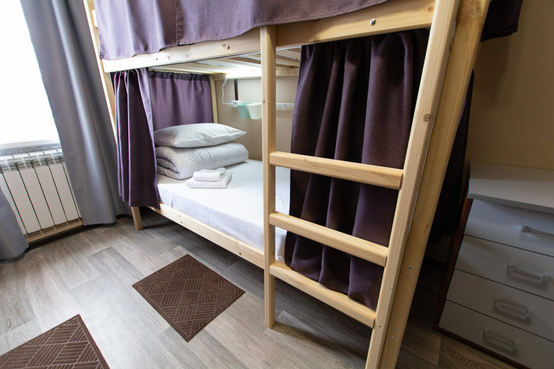 Общий номер для женщин с 4 кроватями